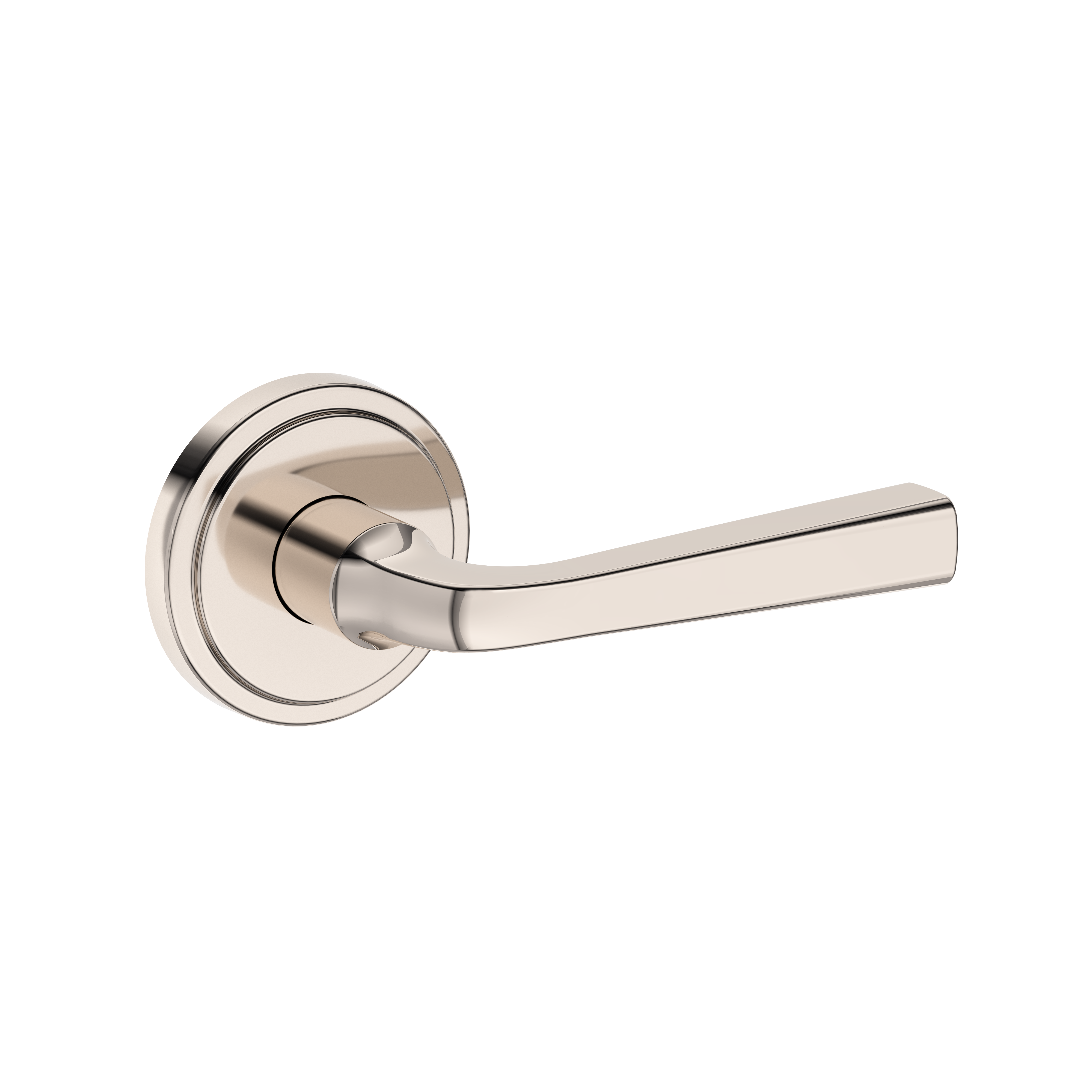 Baldwin Kingvale Lever Set with Stepped Round Rose