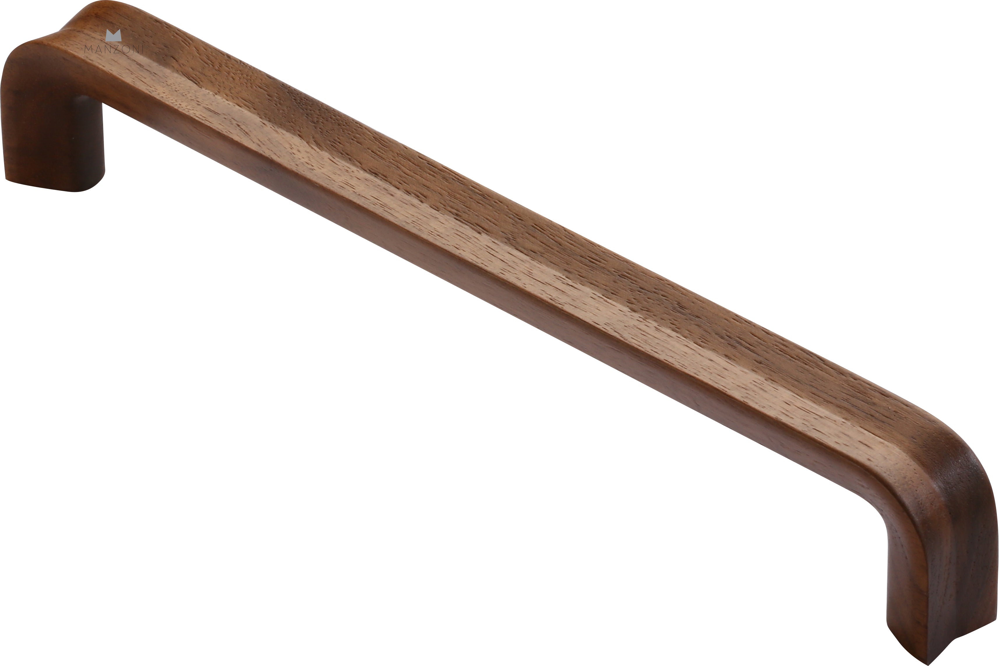 Manzoni Groovy Designer Wood Cabinet Pull