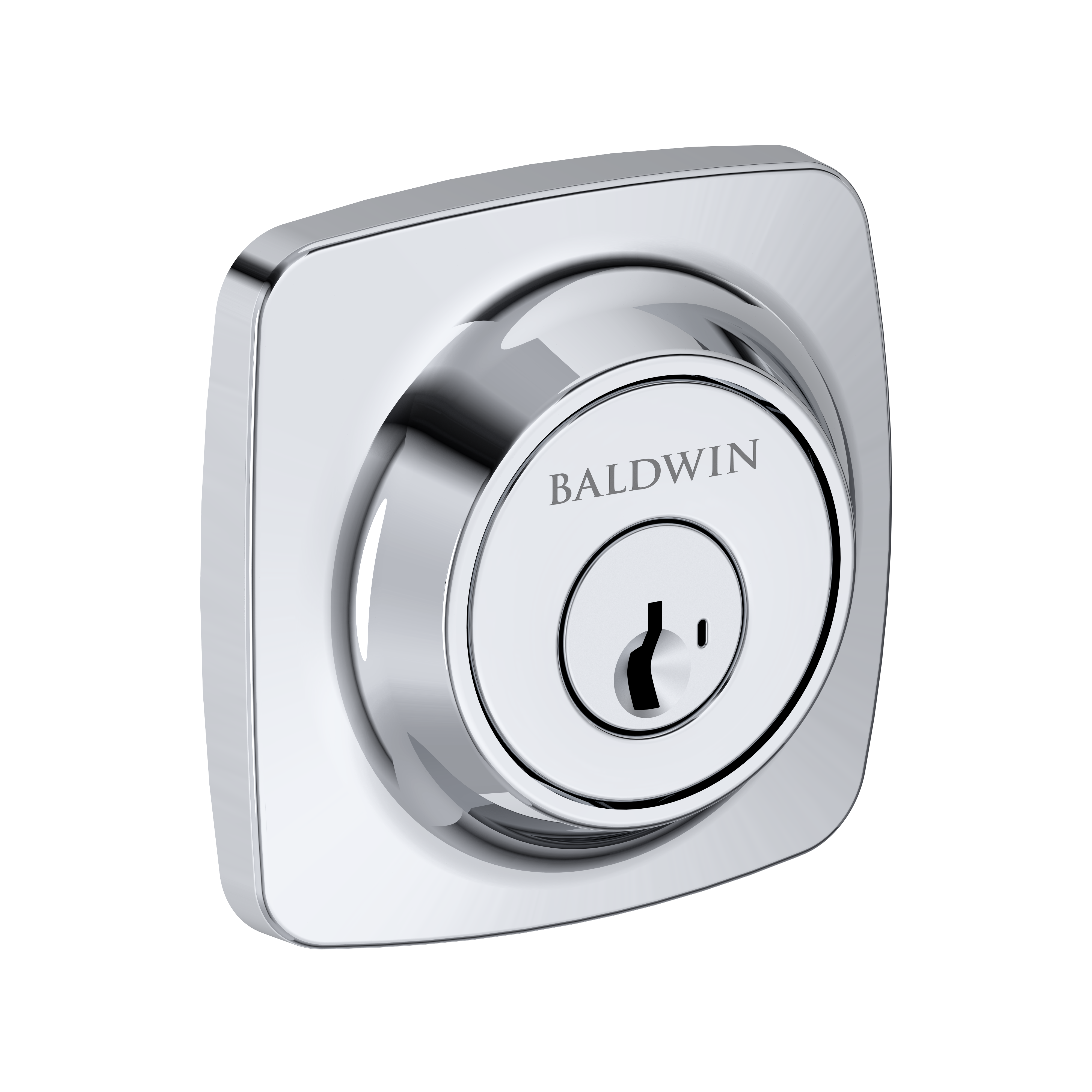 Baldwin Soft Square Single Cylinder Deadbolt