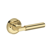 Baldwin Lake Forest Lever Set with Recessed Round Rose