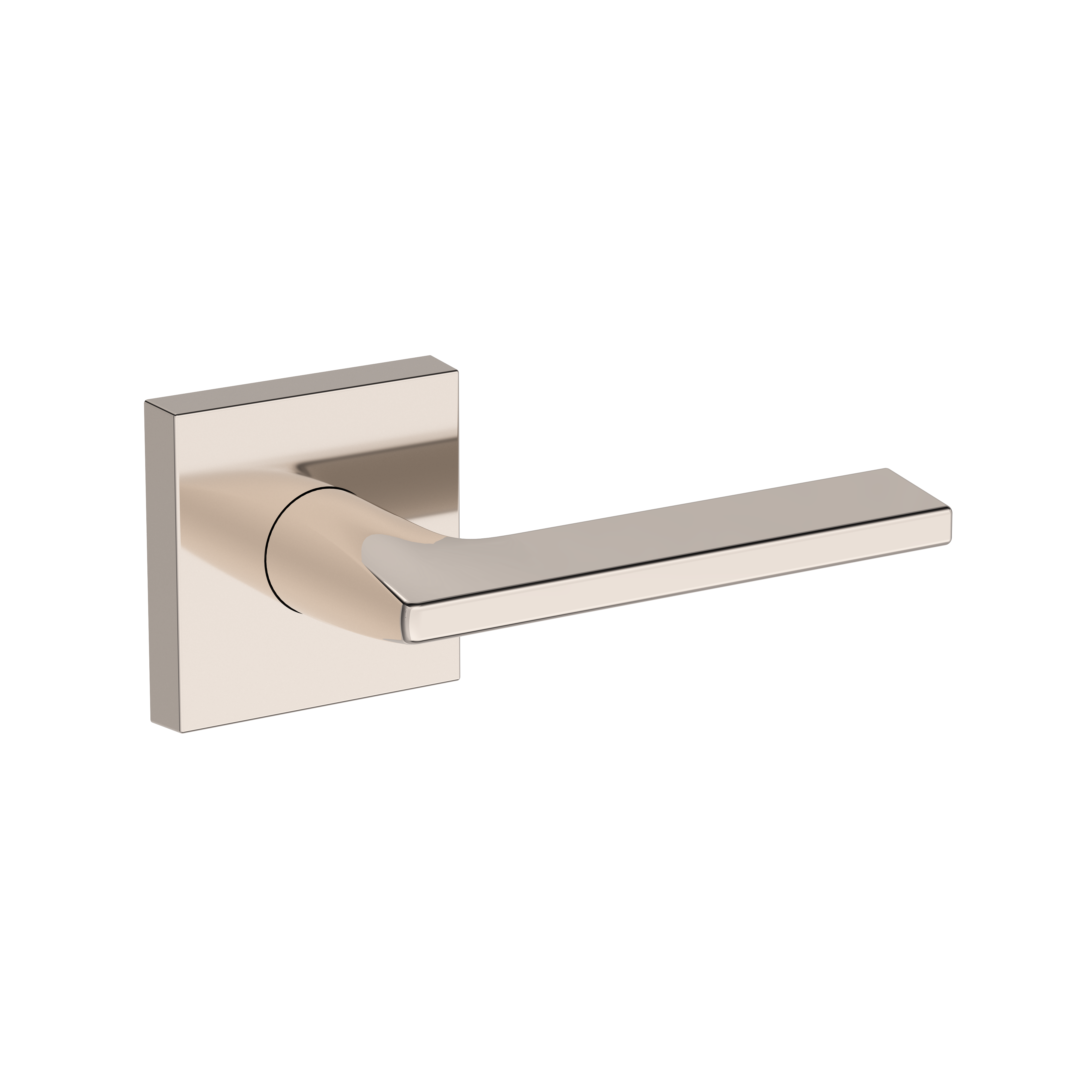 Baldwin Anaheim Hills Lever Set with Contemporary Square Rose