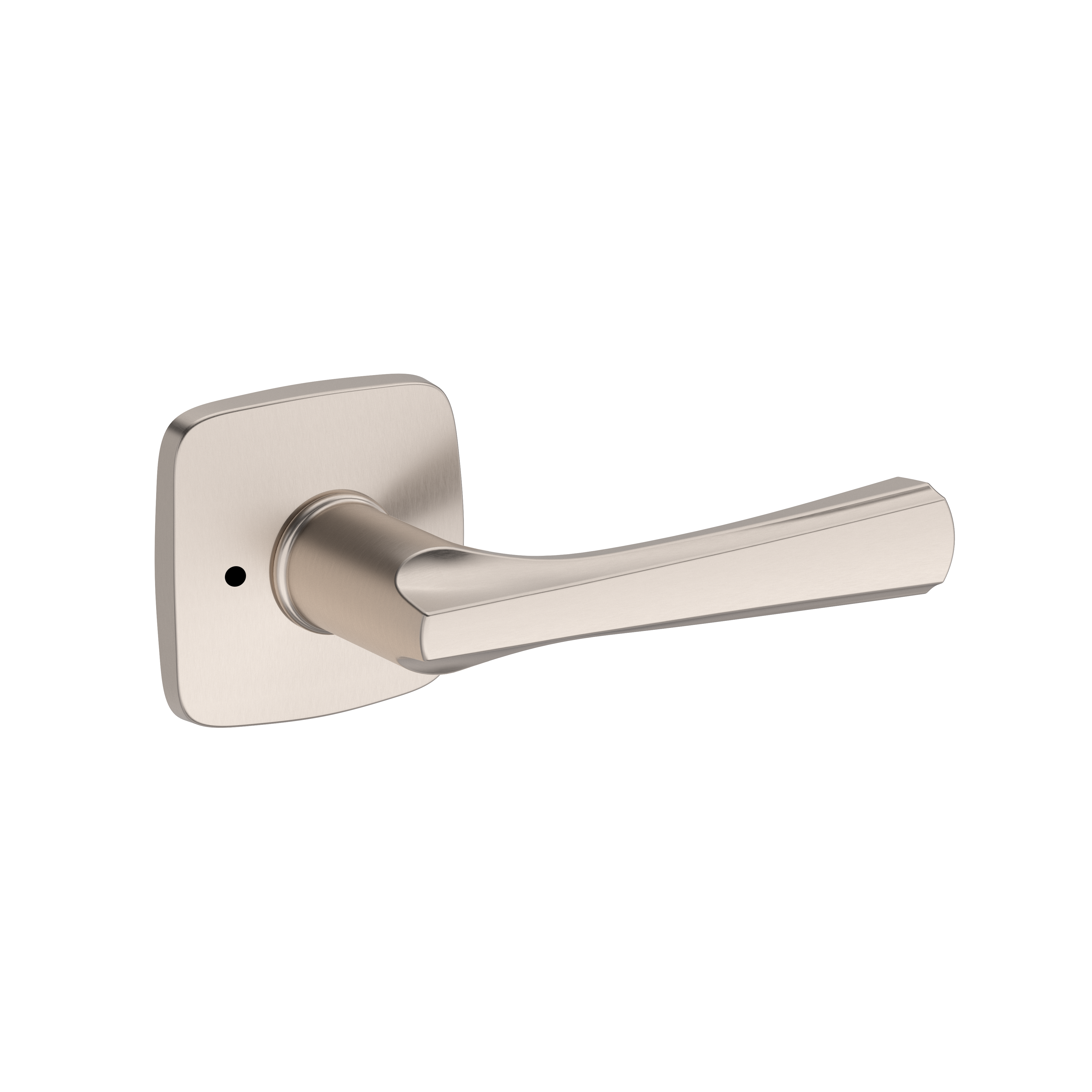 Baldwin Wyndcliff Lever Set with Soft Square Rose