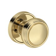 Baldwin Bremerton Knob Set with Recessed Round Rose