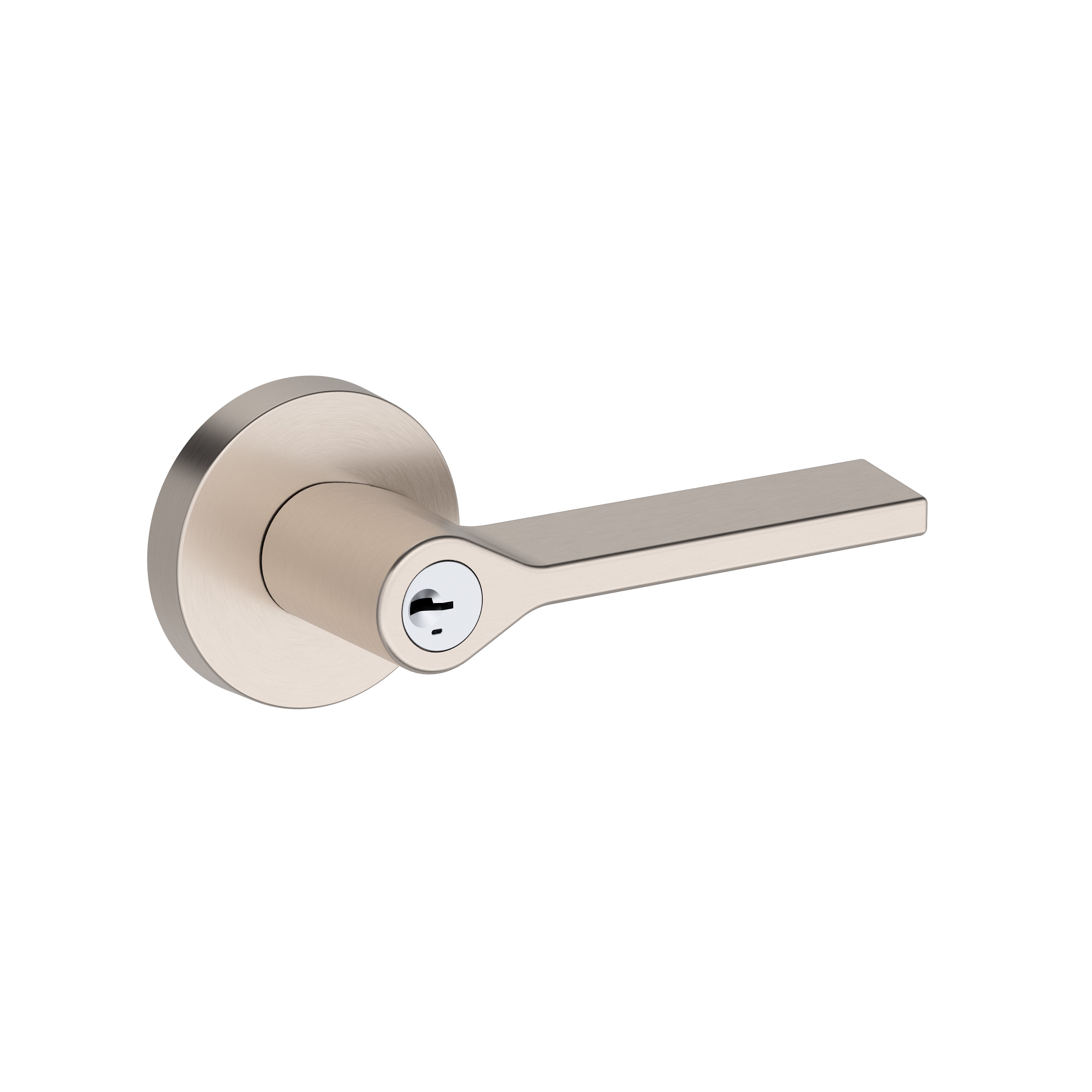 Baldwin Anaheim Hills Lever Set with Contemporary Round Rose