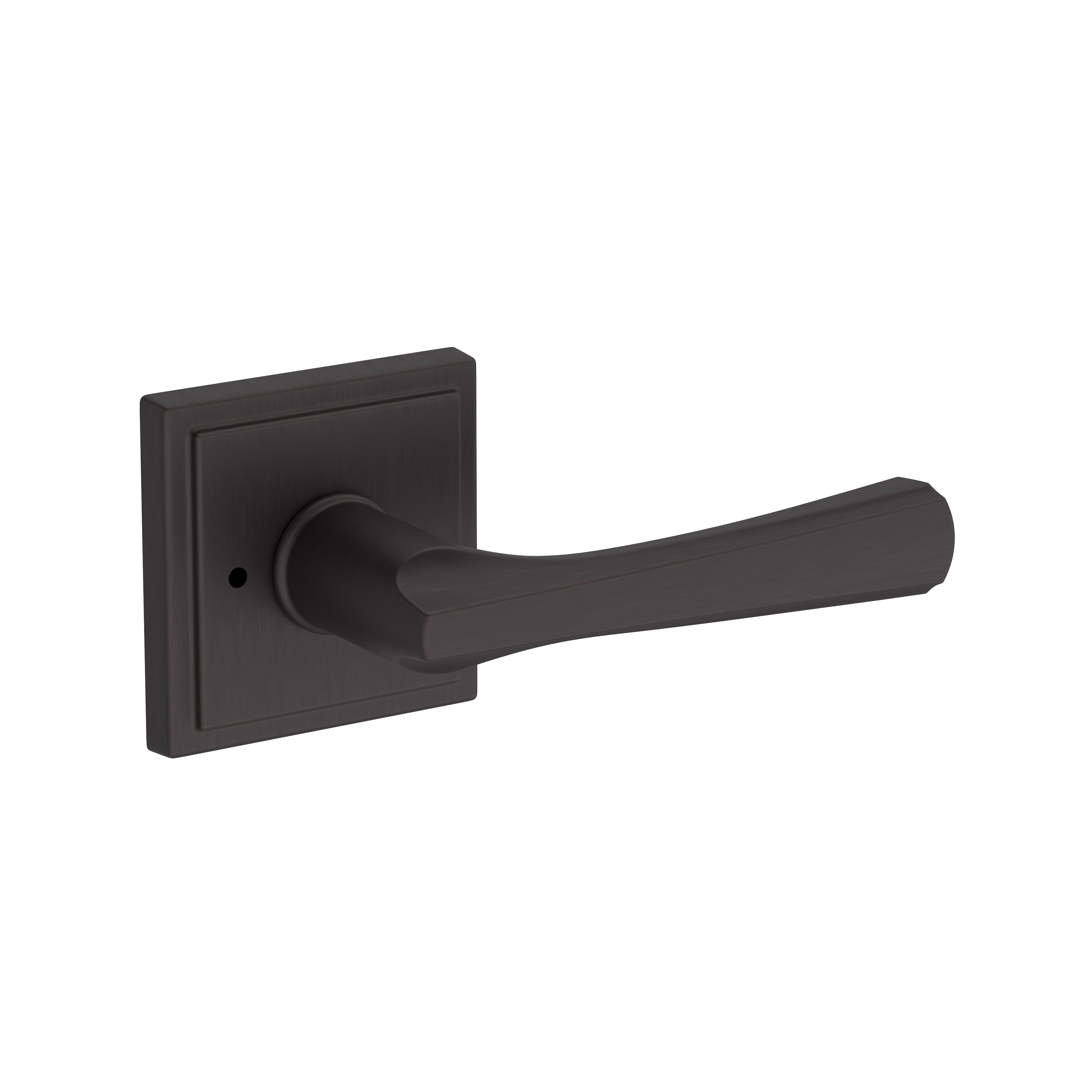 Baldwin Wyndcliff Lever Set with Stepped Square Rose