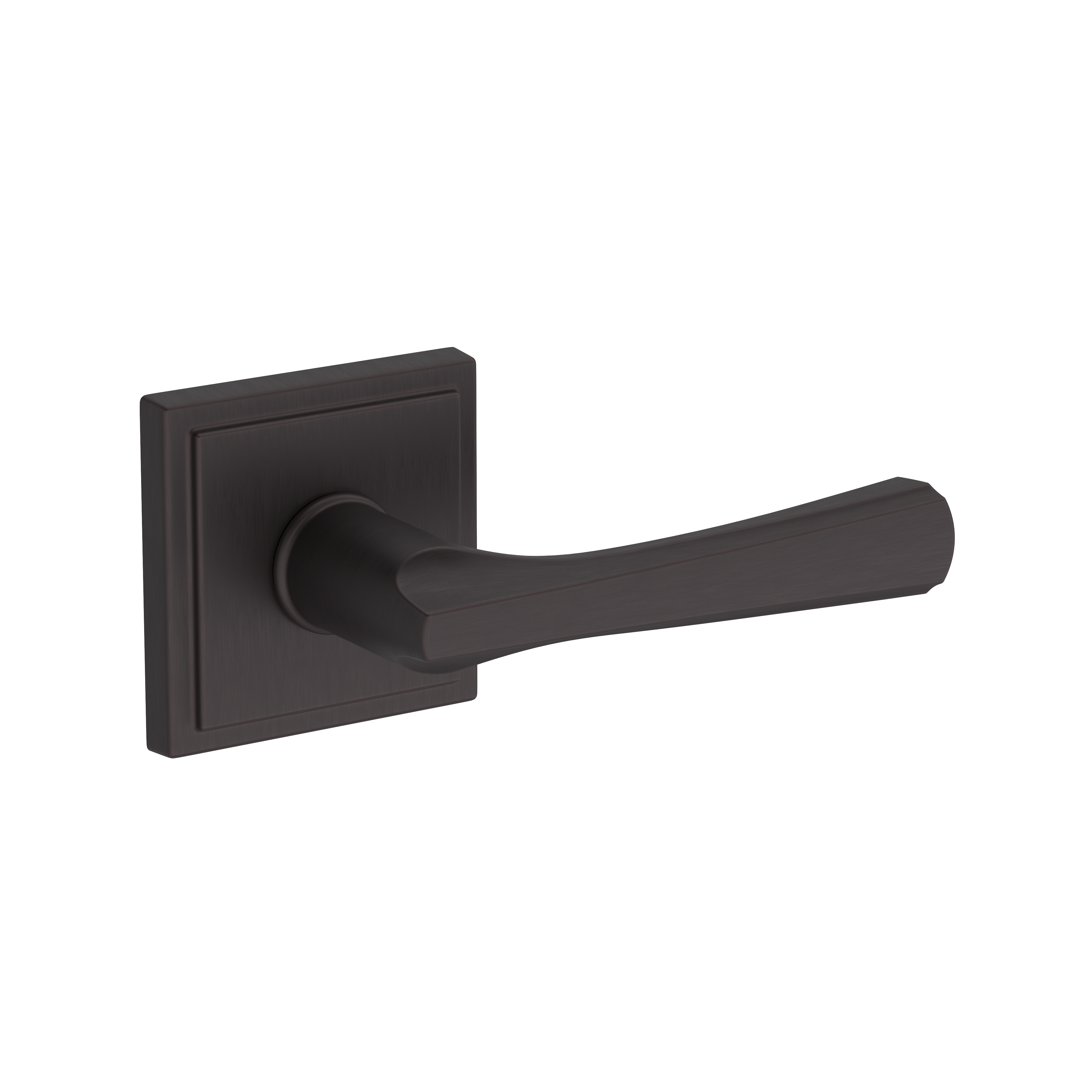 Baldwin Wyndcliff Lever Set with Stepped Square Rose