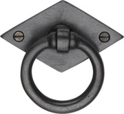 Ashley Norton Bronze Round Drop Pull on Plate