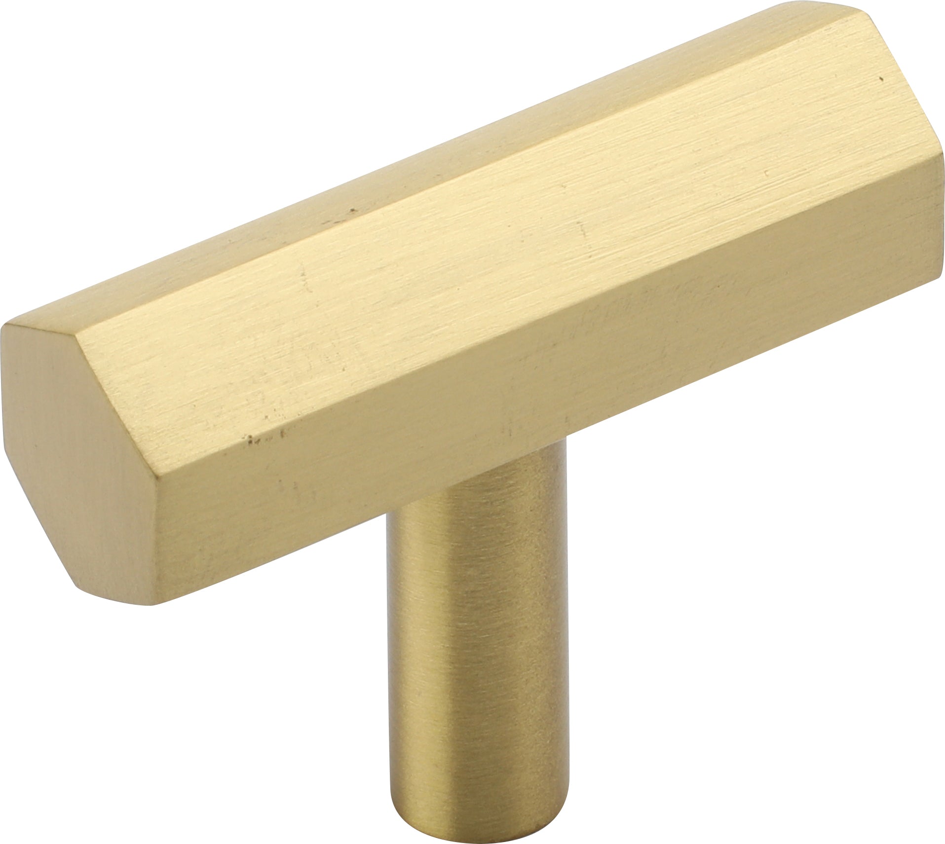 Ashley Norton Hex Modern T Cabinet Pull