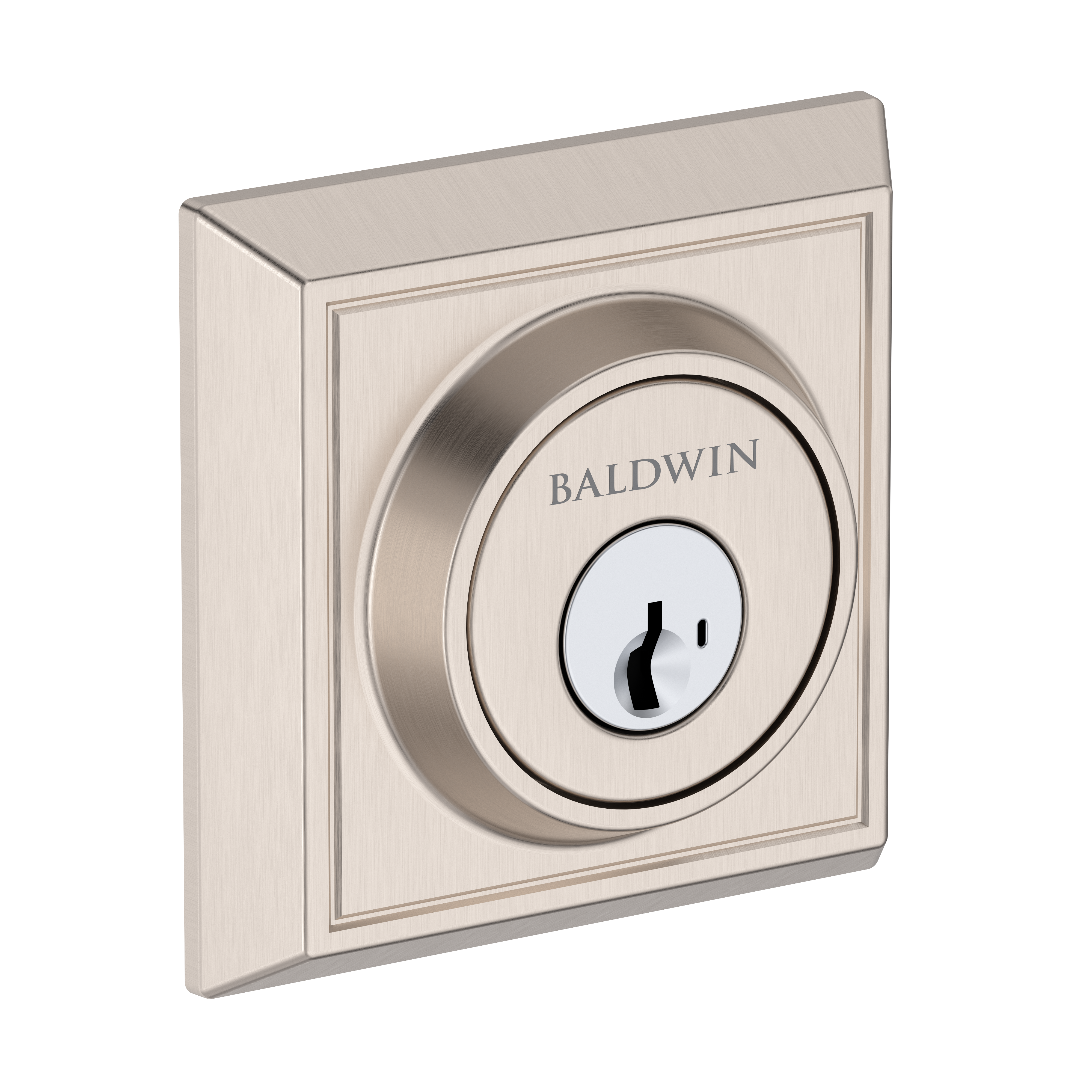 Baldwin Chamfered Square Single Cylinder Deadbolt