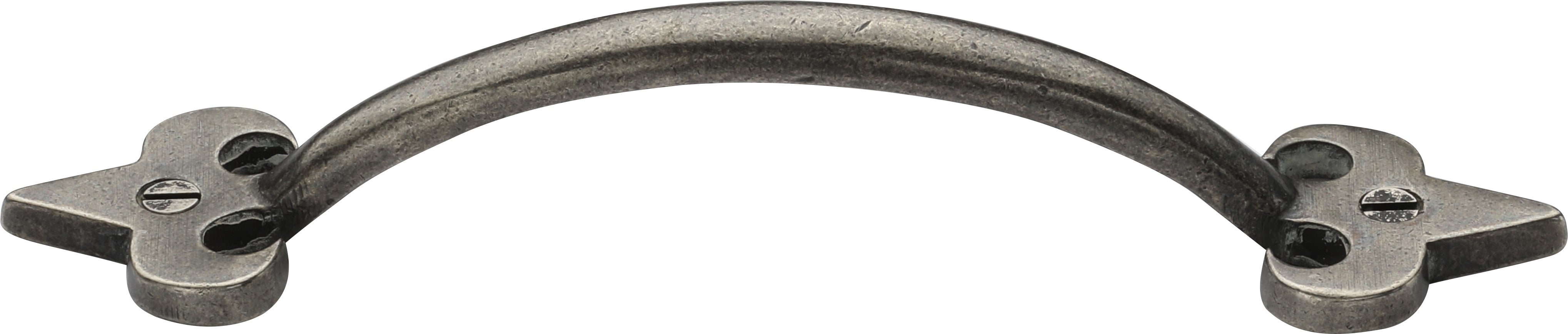 Ashley Norton Bronze Front Mounted Fleur-de-lis Cabinet Pull