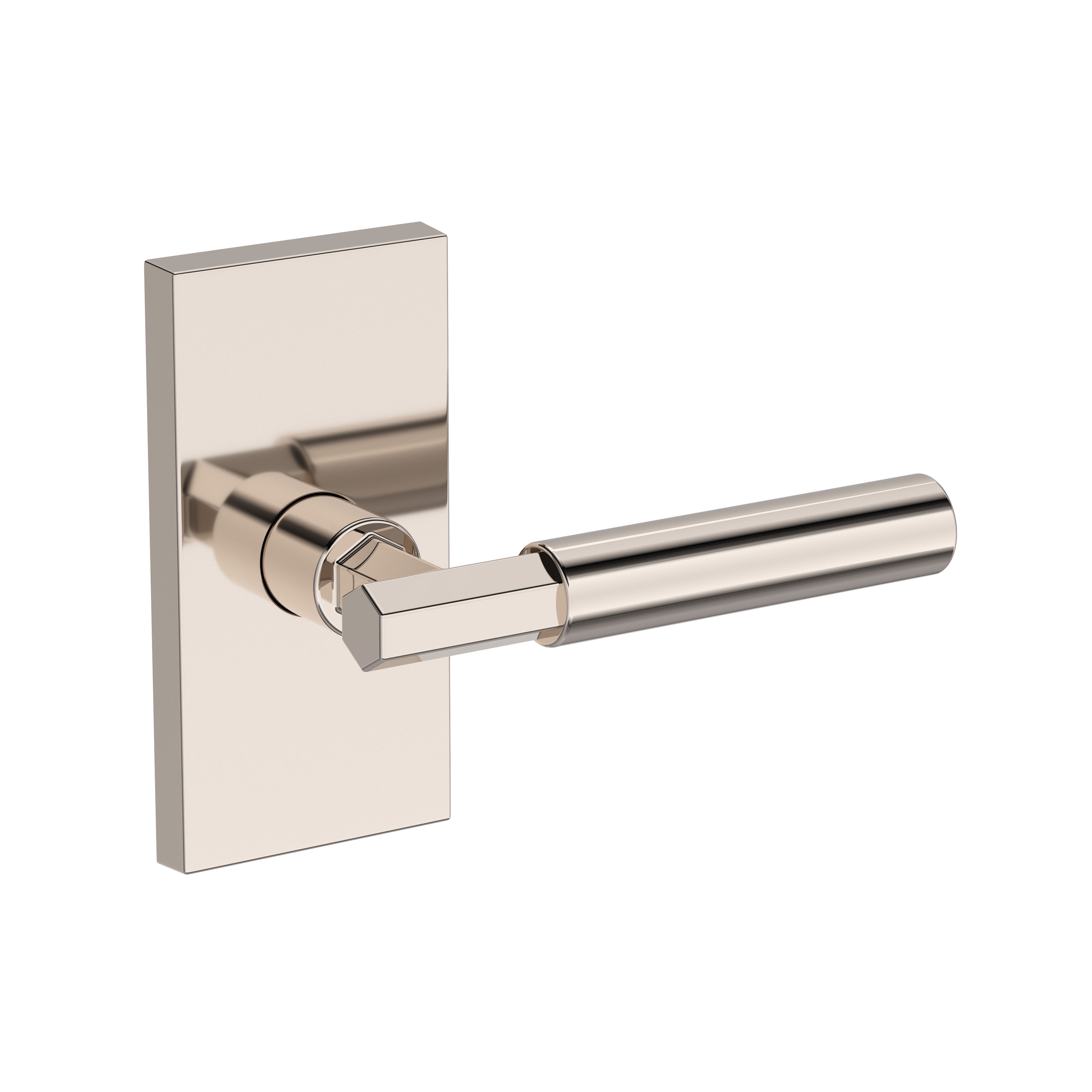 Baldwin Riddling Lever Set with Contemporary 5" Rose