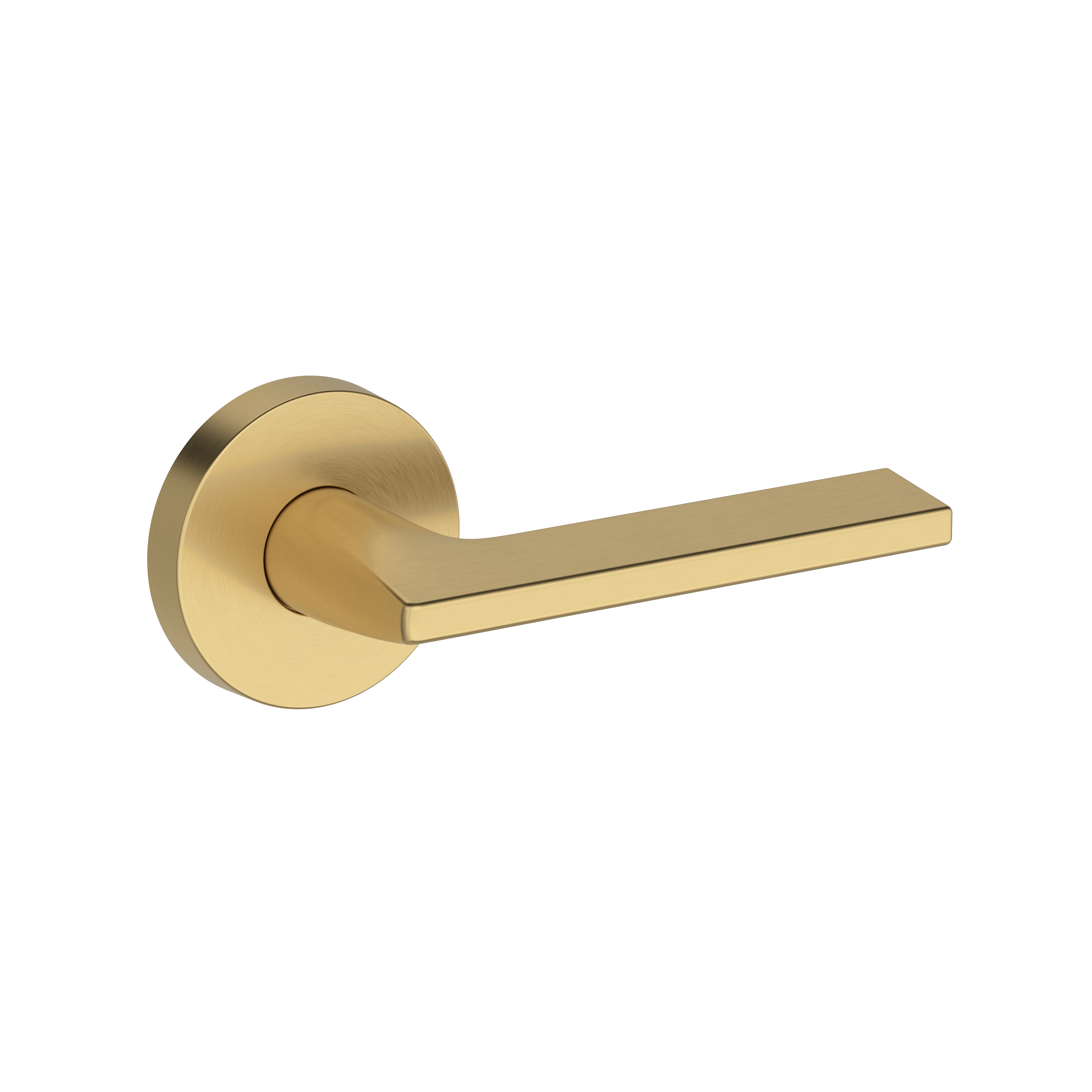 Baldwin Anaheim Hills Lever Set with Contemporary Round Rose