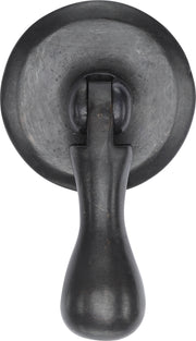 Ashley Norton Bronze Drop Pull on Round Plate