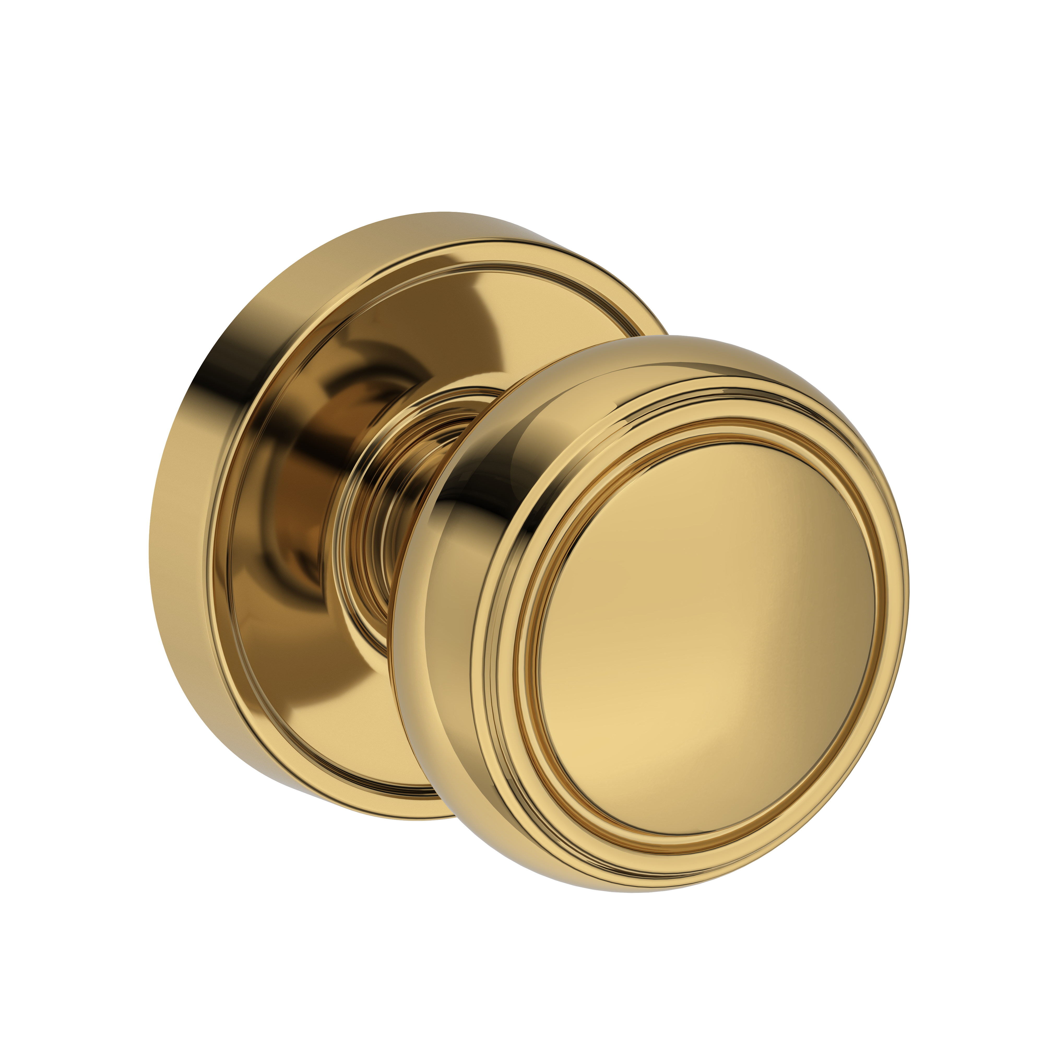 Baldwin Bremerton Knob Set with Recessed Round Rose