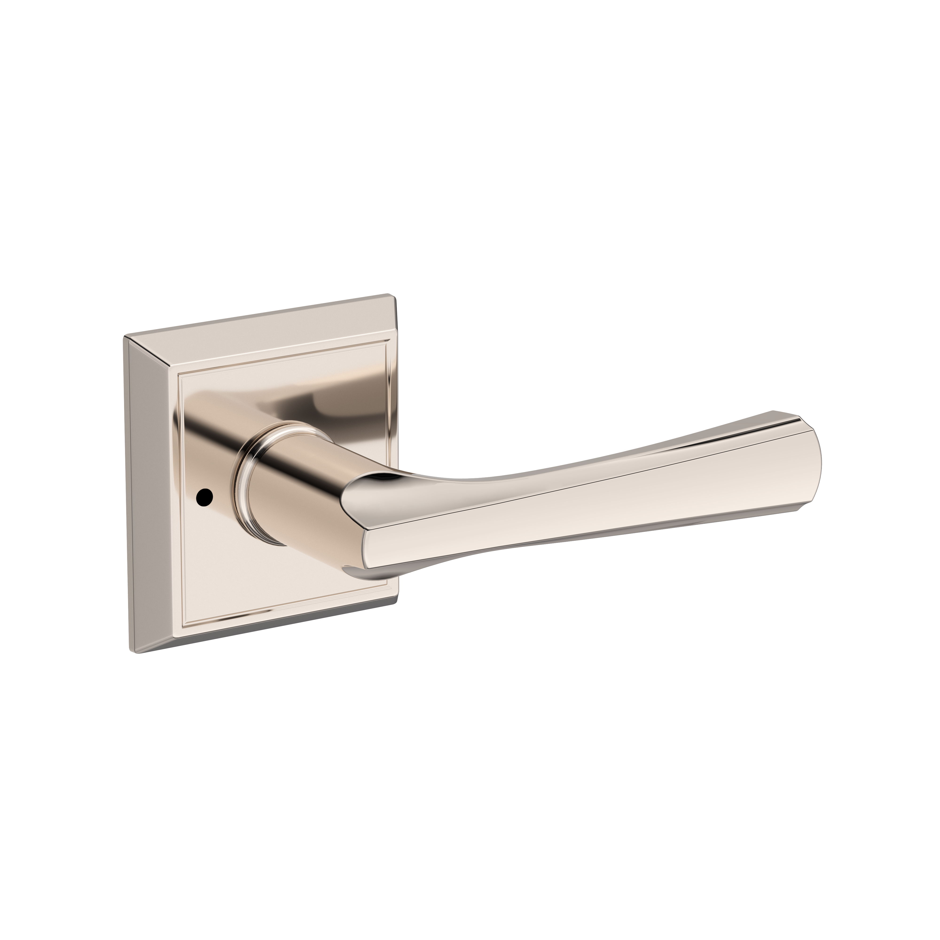 Baldwin Wyndcliff Lever Set with Chamfered Square Rose
