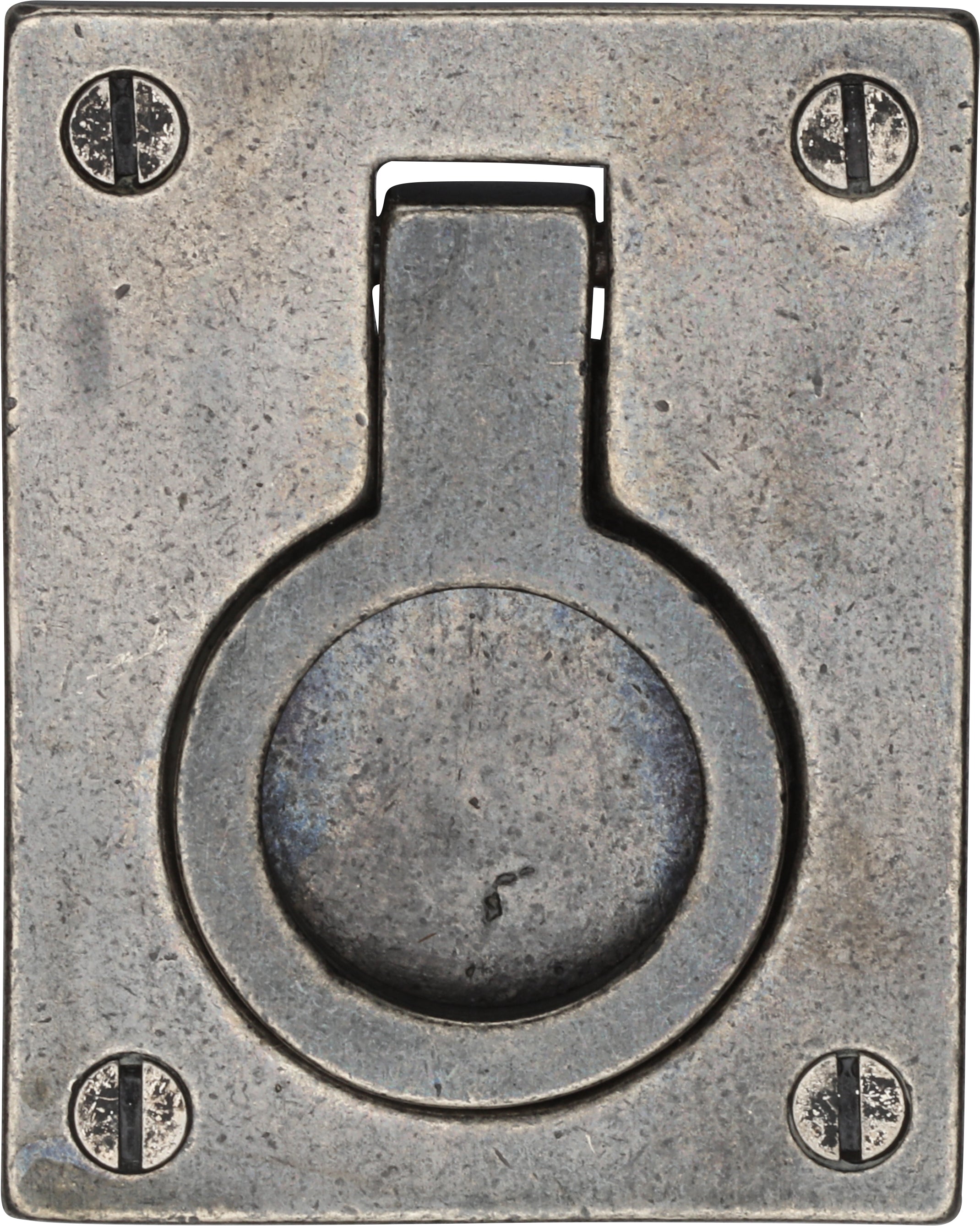 Ashley Norton Bronze Front Mounted Military Ring Pull for Cabinets