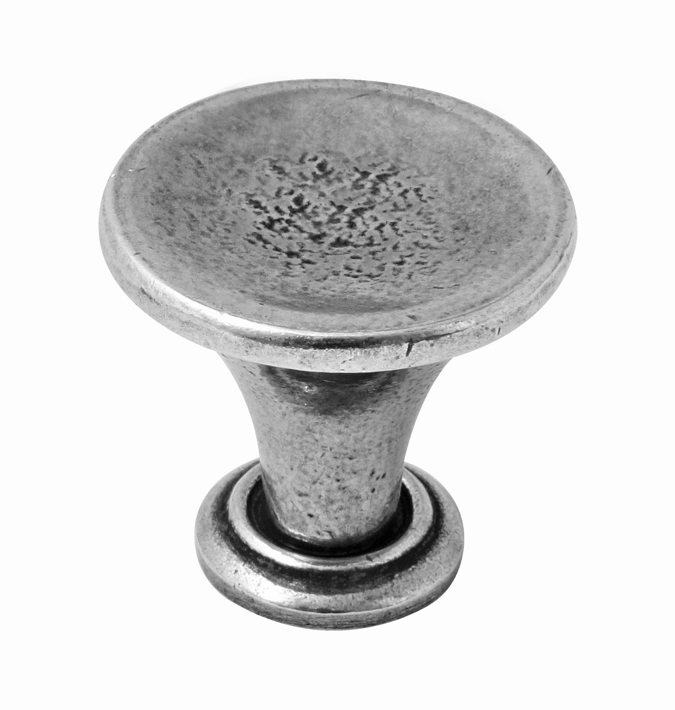 Manzoni Savoy Pewter Cabinet Knob