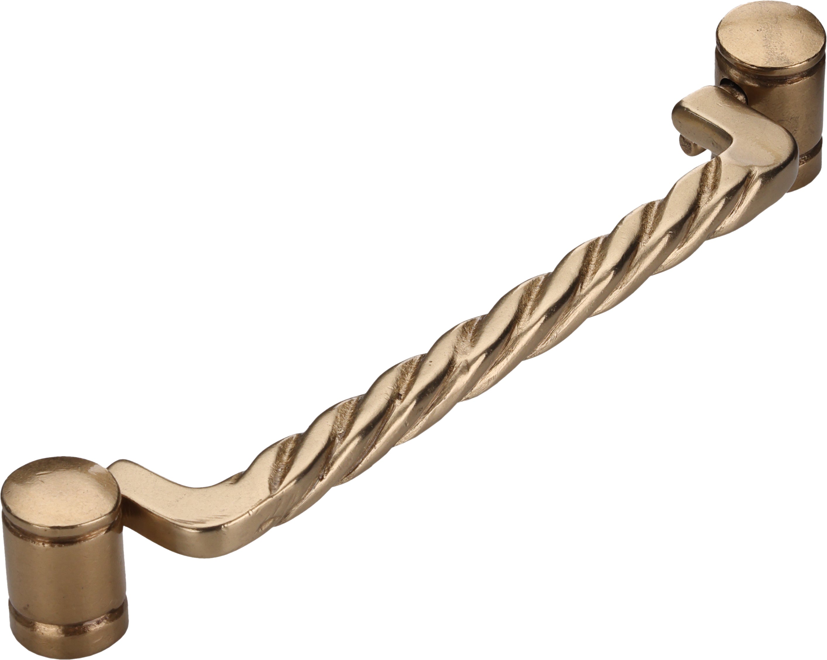 Ashley Norton Bronze Twist Drop Pull