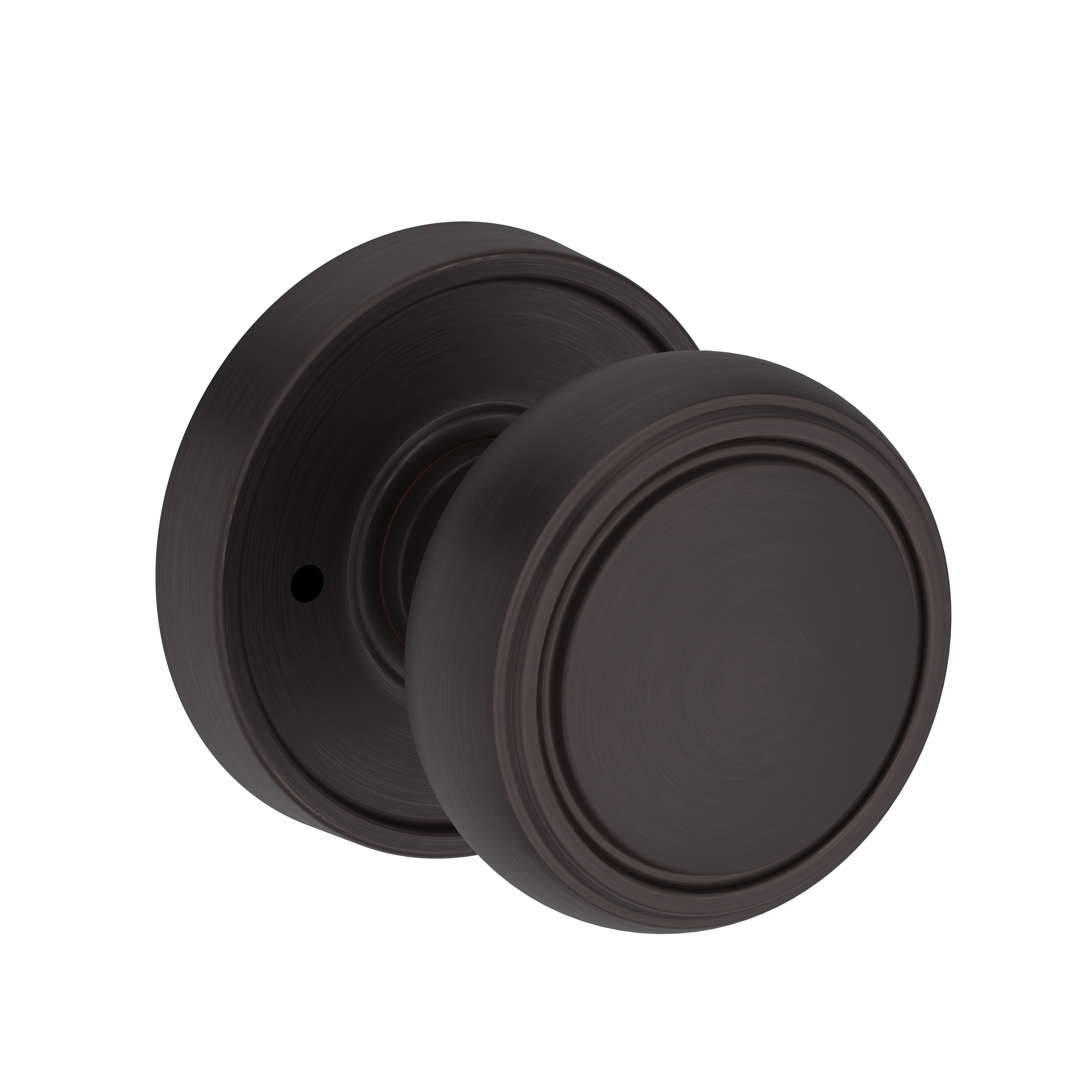 Baldwin Bremerton Knob Set with Recessed Round Rose