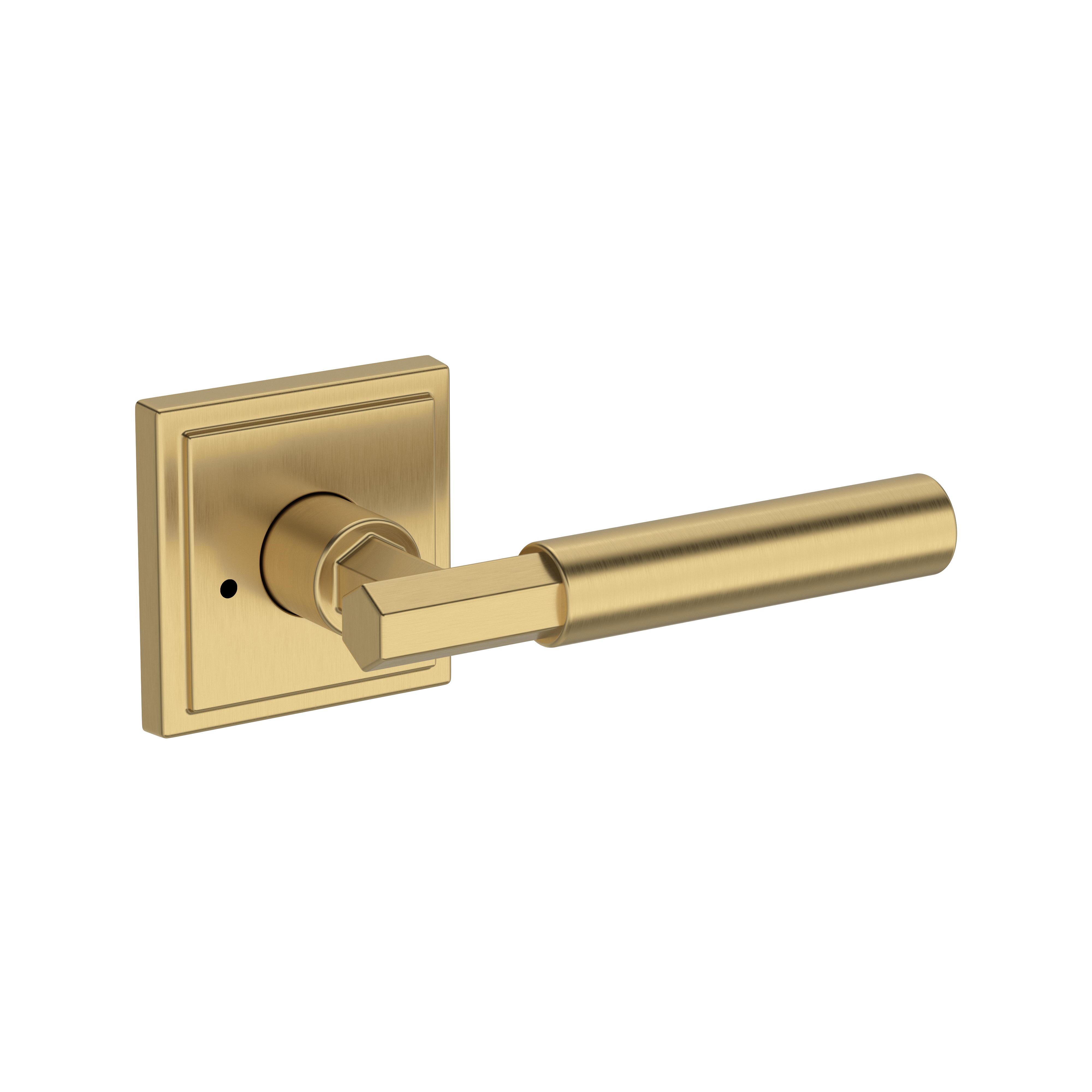 Baldwin Riddling Lever Set with Stepped Square Rose