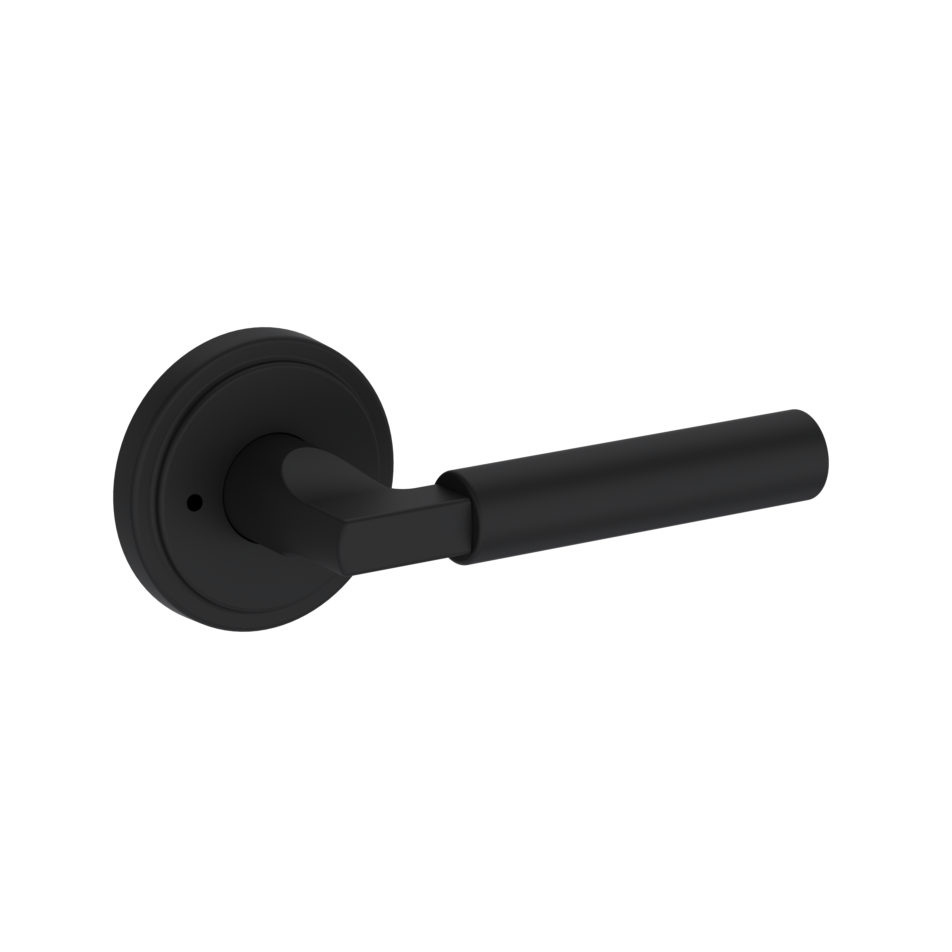 Baldwin Lake Forest Lever Set with Stepped Round Rose