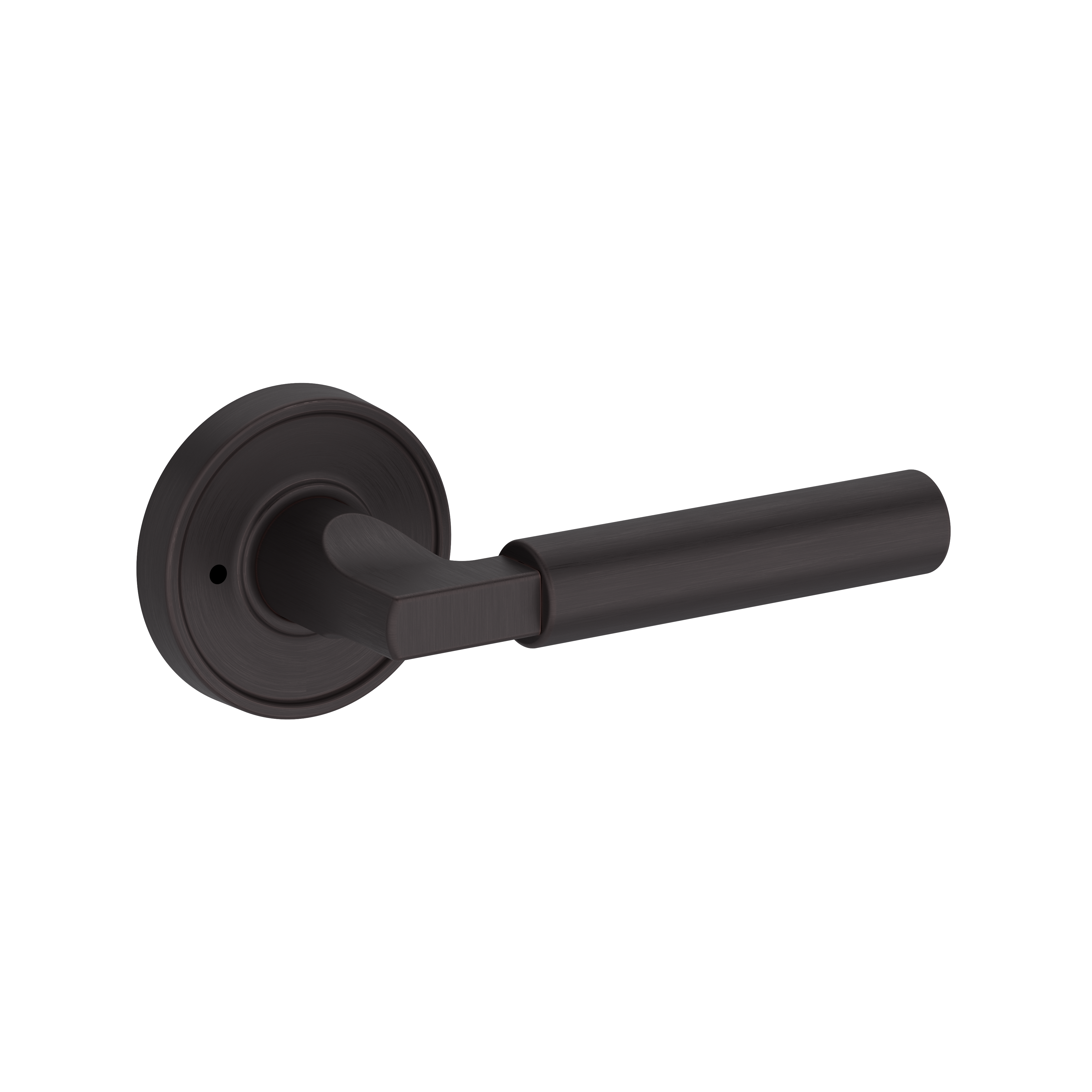 Baldwin Lake Forest Lever Set with Recessed Round Rose