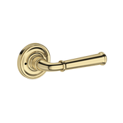 Baldwin Dunsmoor Lever Set with Traditional Round Rose
