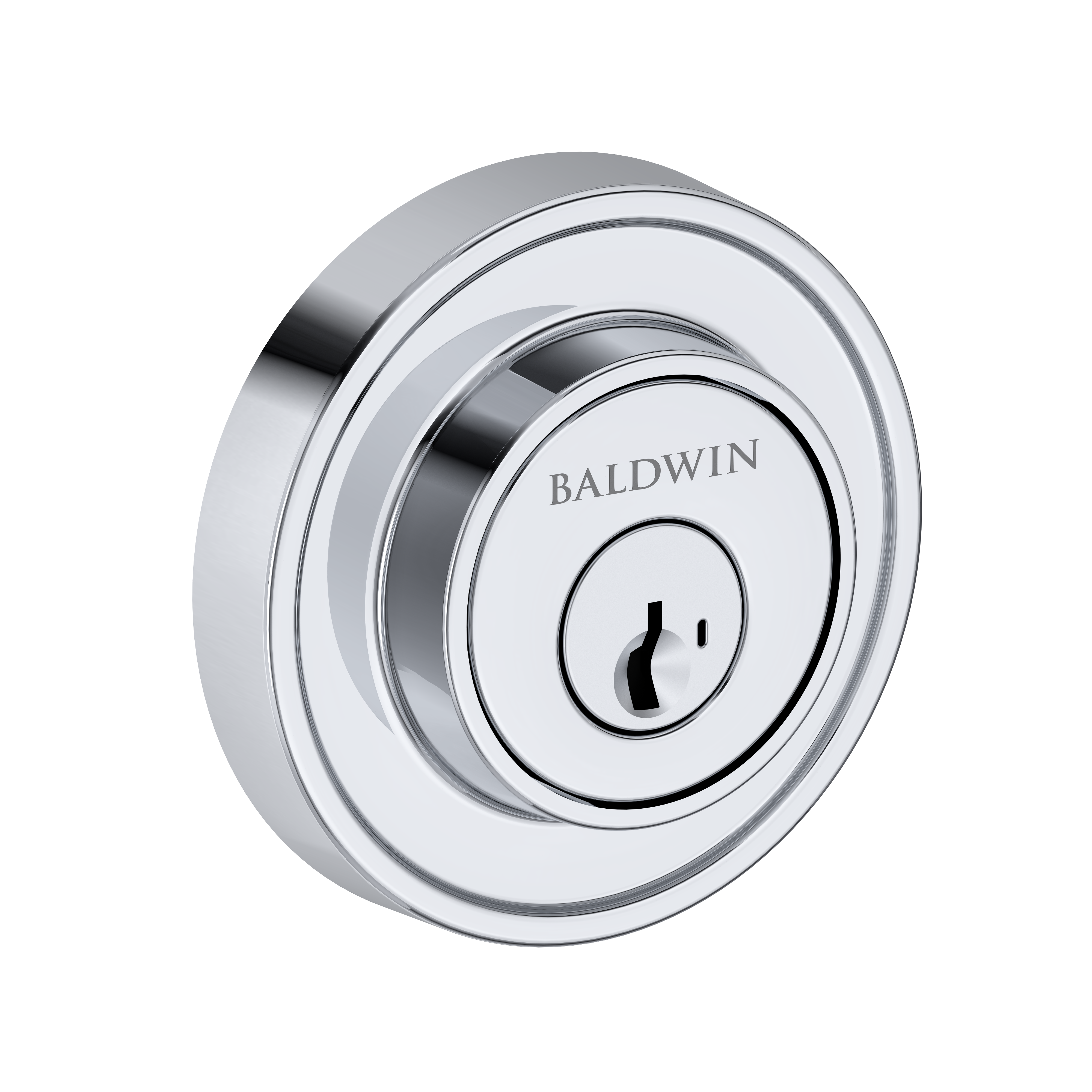 Baldwin Recessed Round Single Cylinder Deadbolt