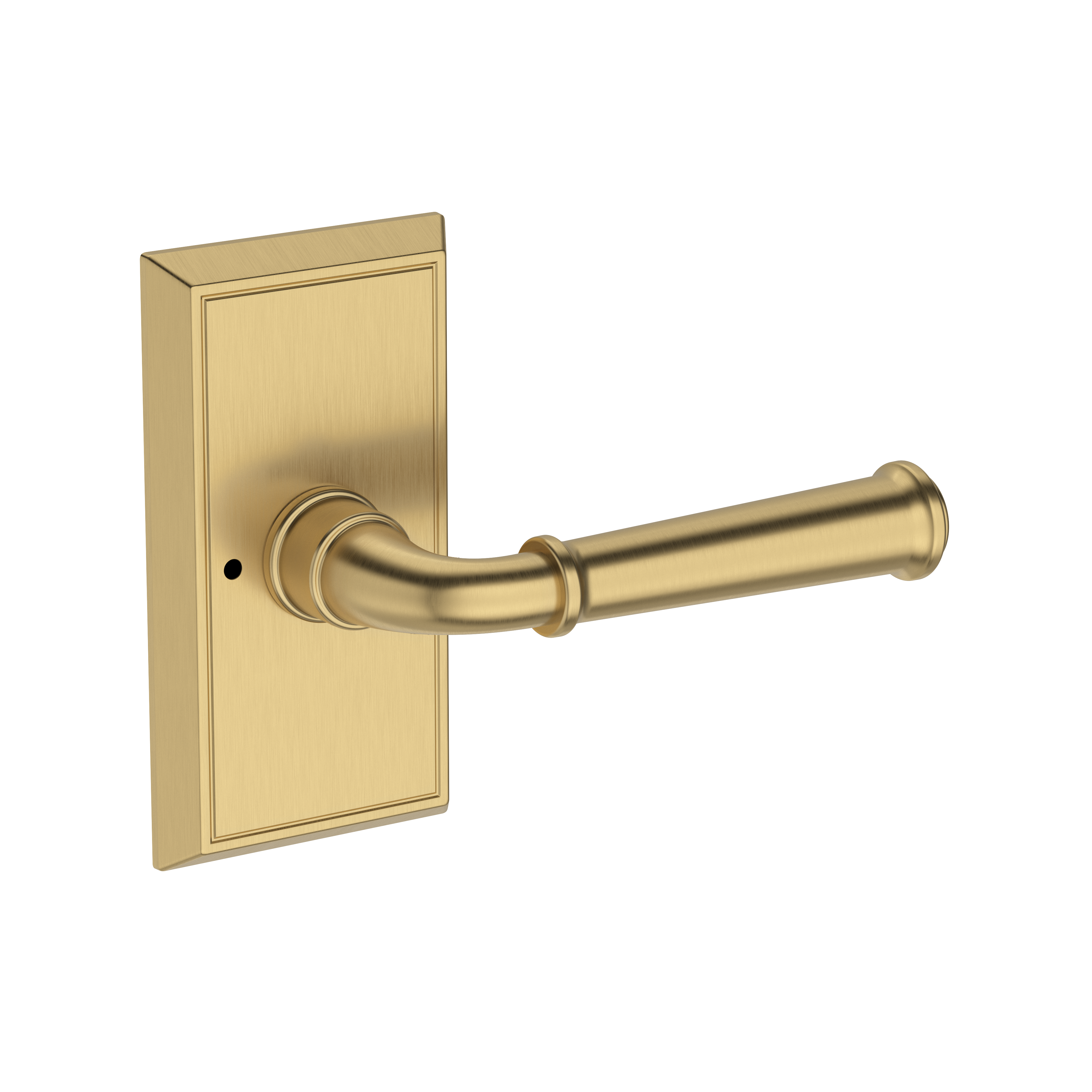 Baldwin Dunsmoor Lever Set with Chamfered 5" Rose