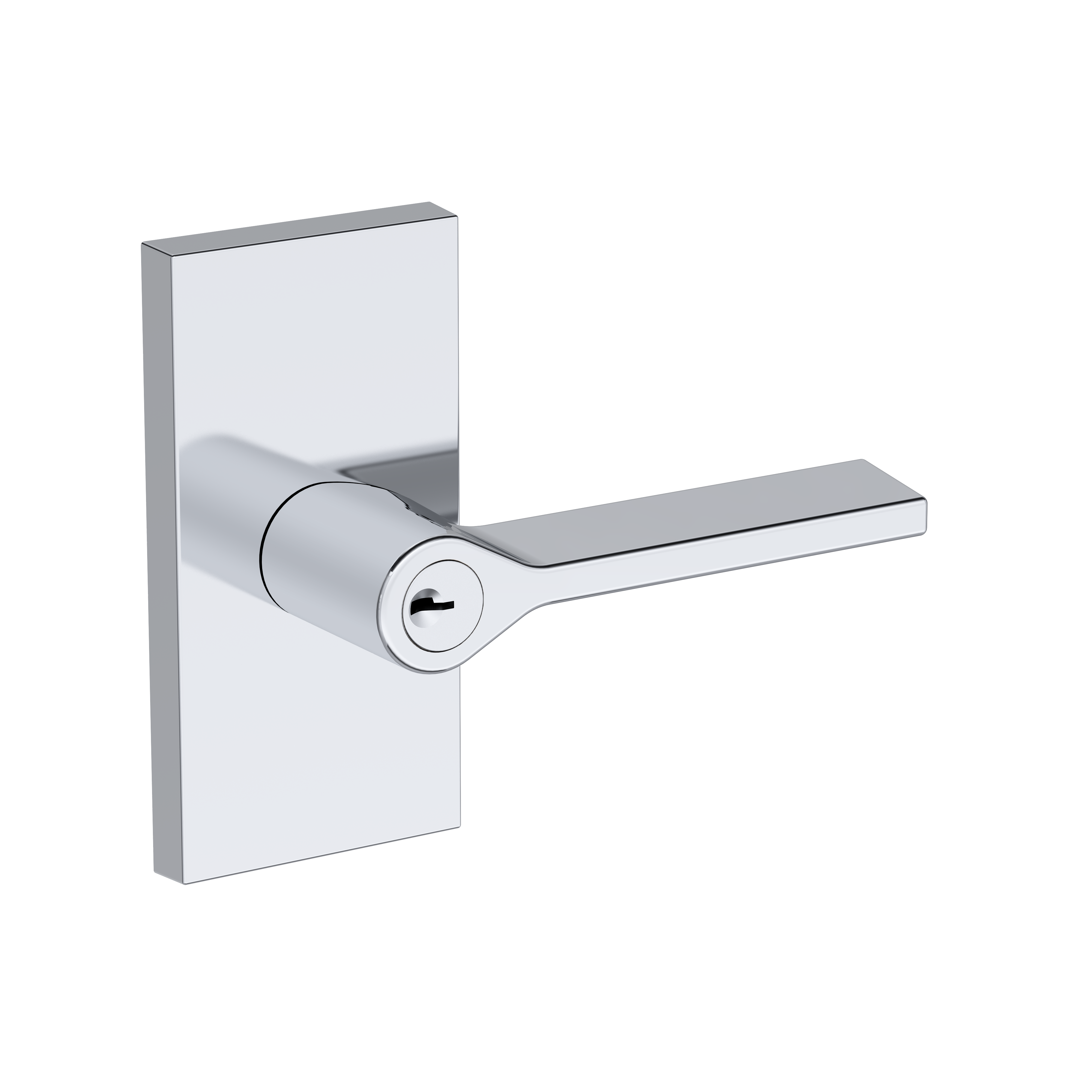 Baldwin Anaheim Hills Lever Set with Contemporary 5" Rose