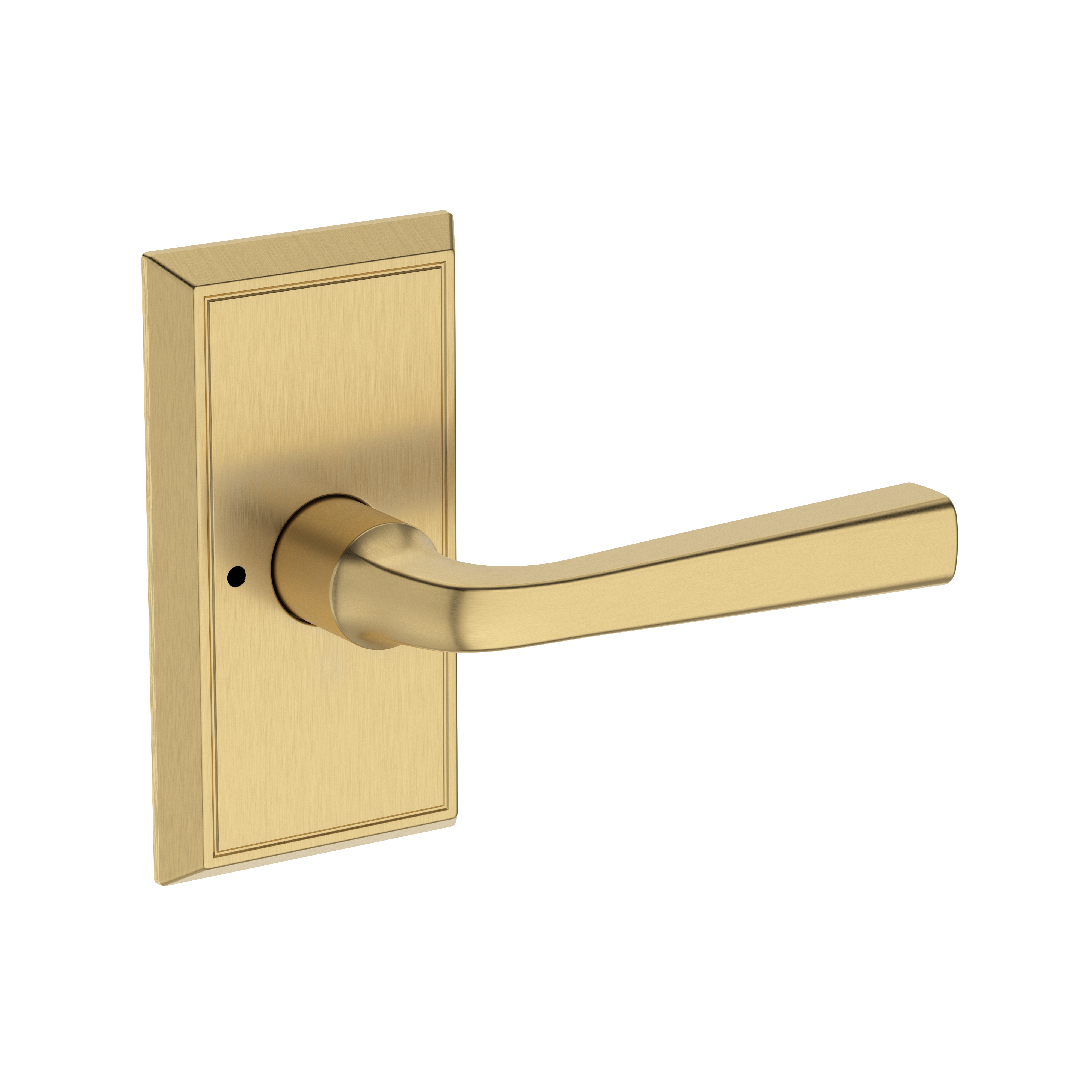 Baldwin Kingvale Lever Set with Chamfered 5" Rose