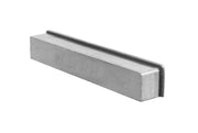 Manzoni Industrial Square Pewter Bin Pull