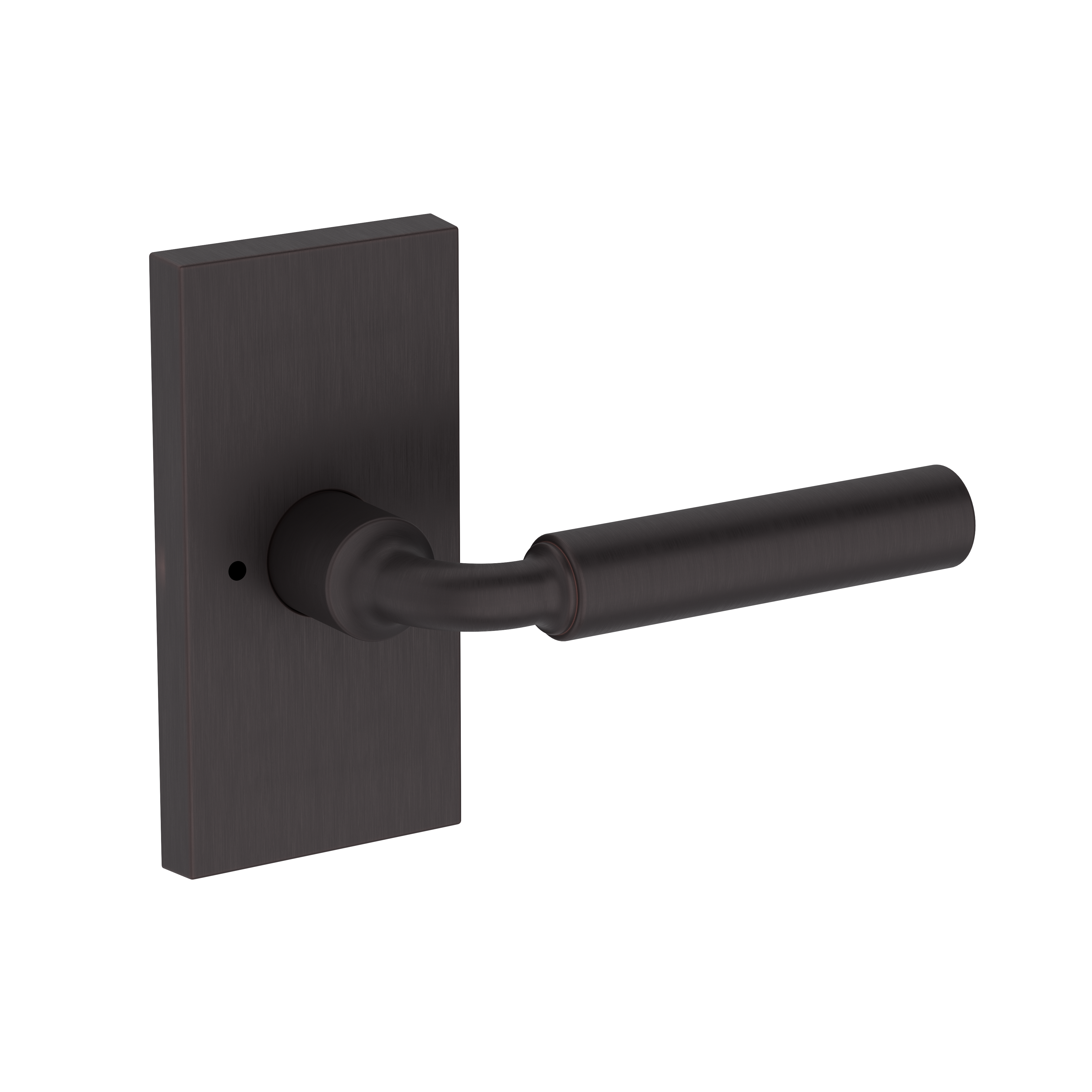 Baldwin La Conner Lever Set with Contemporary 5" Rose