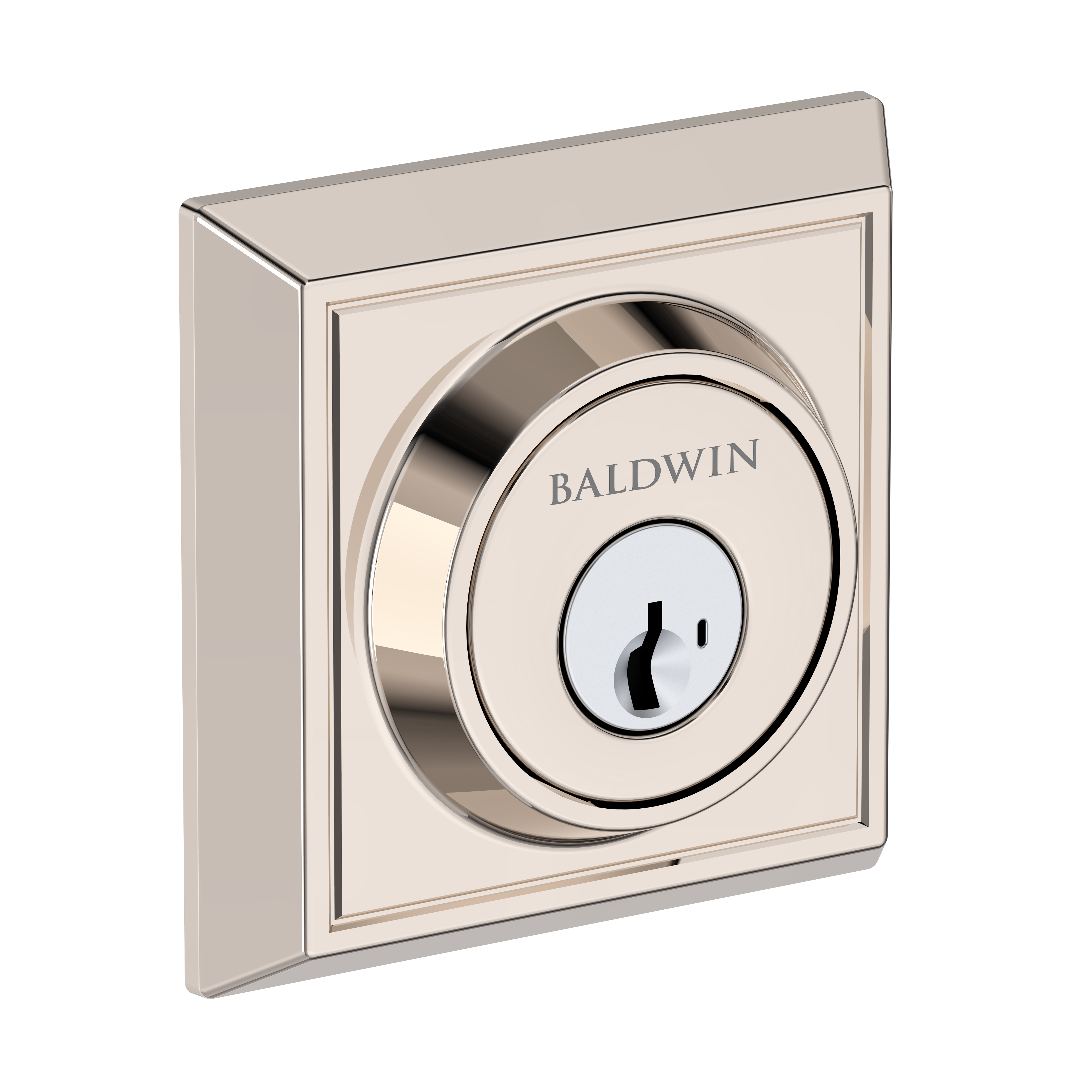 Baldwin Chamfered Square Single Cylinder Deadbolt