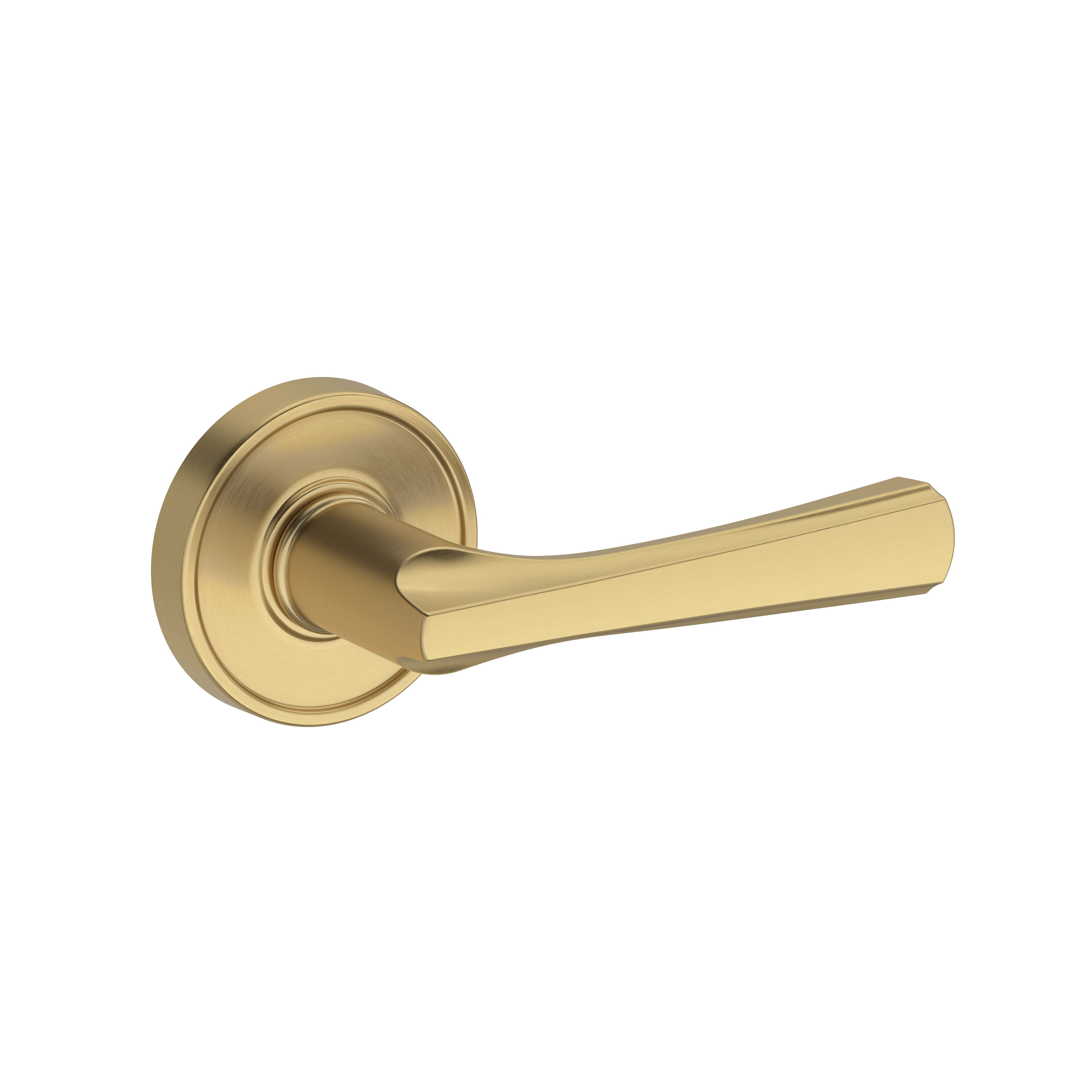 Baldwin Wyndcliff Lever Set with Recessed Round Rose