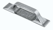 Manzoni Classic Pewter Cabinet Pull with Backplate