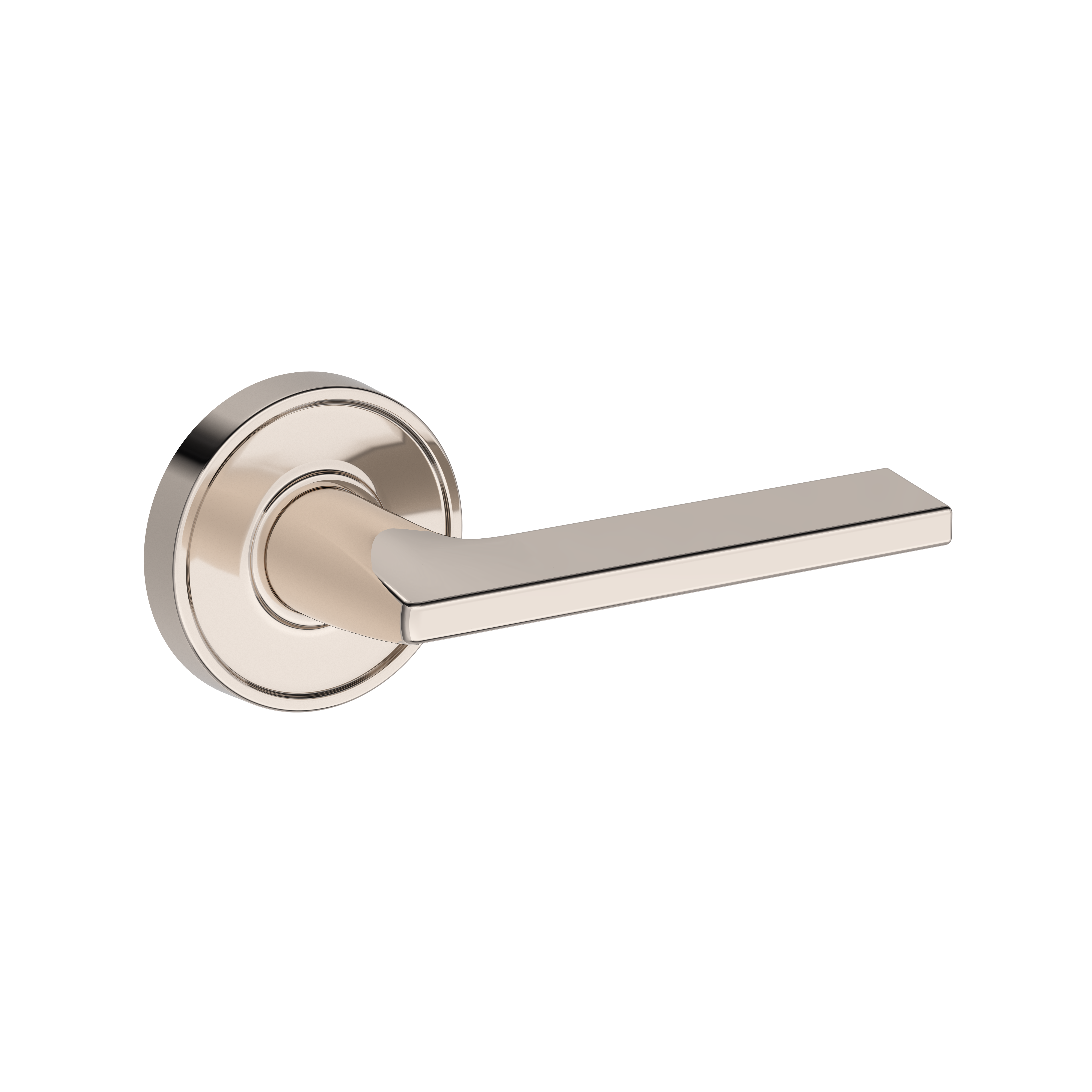 Baldwin Anaheim Hills Lever Set with Recessed Round Rose