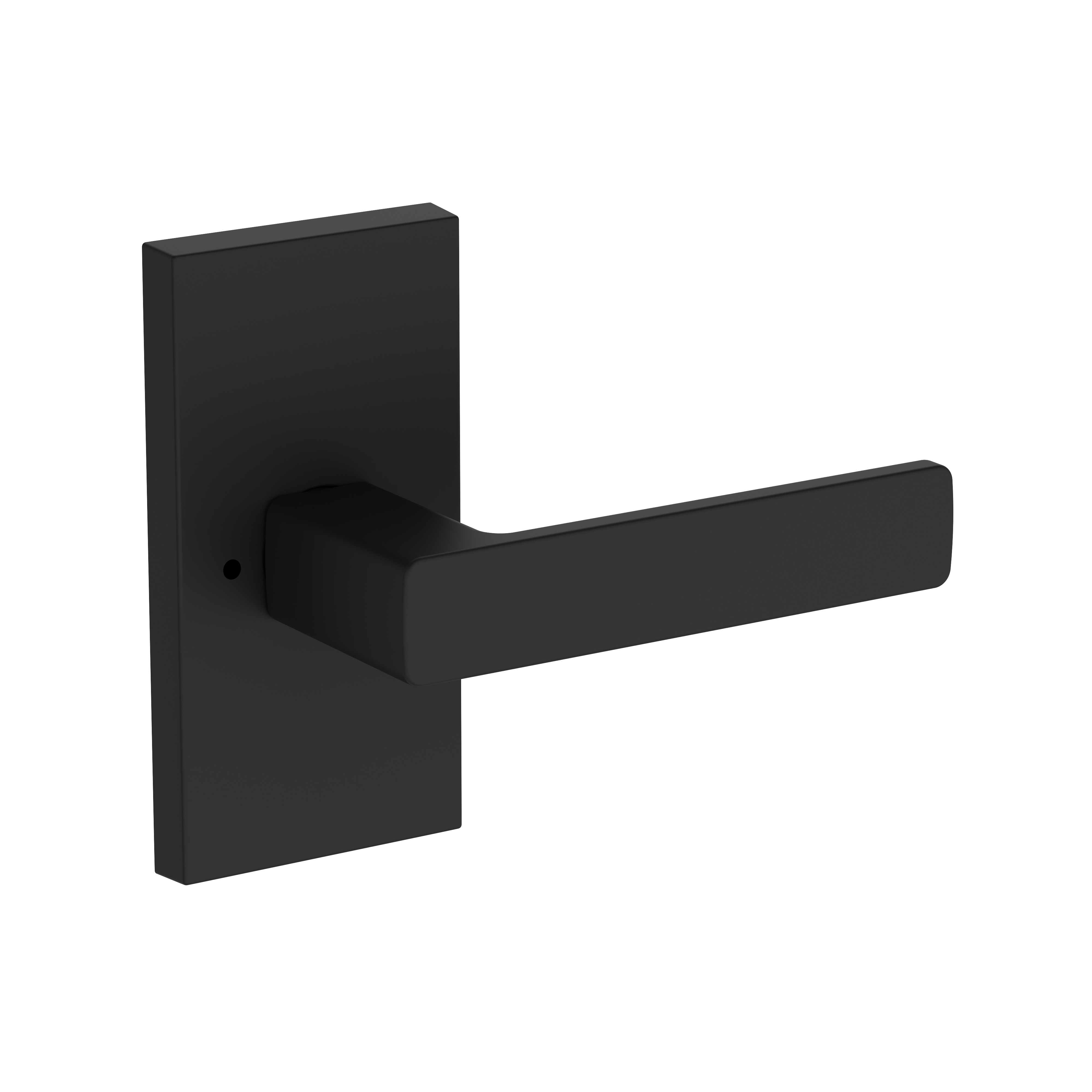 Baldwin Sharpewood Lever Set with Contemporary 5" Rose