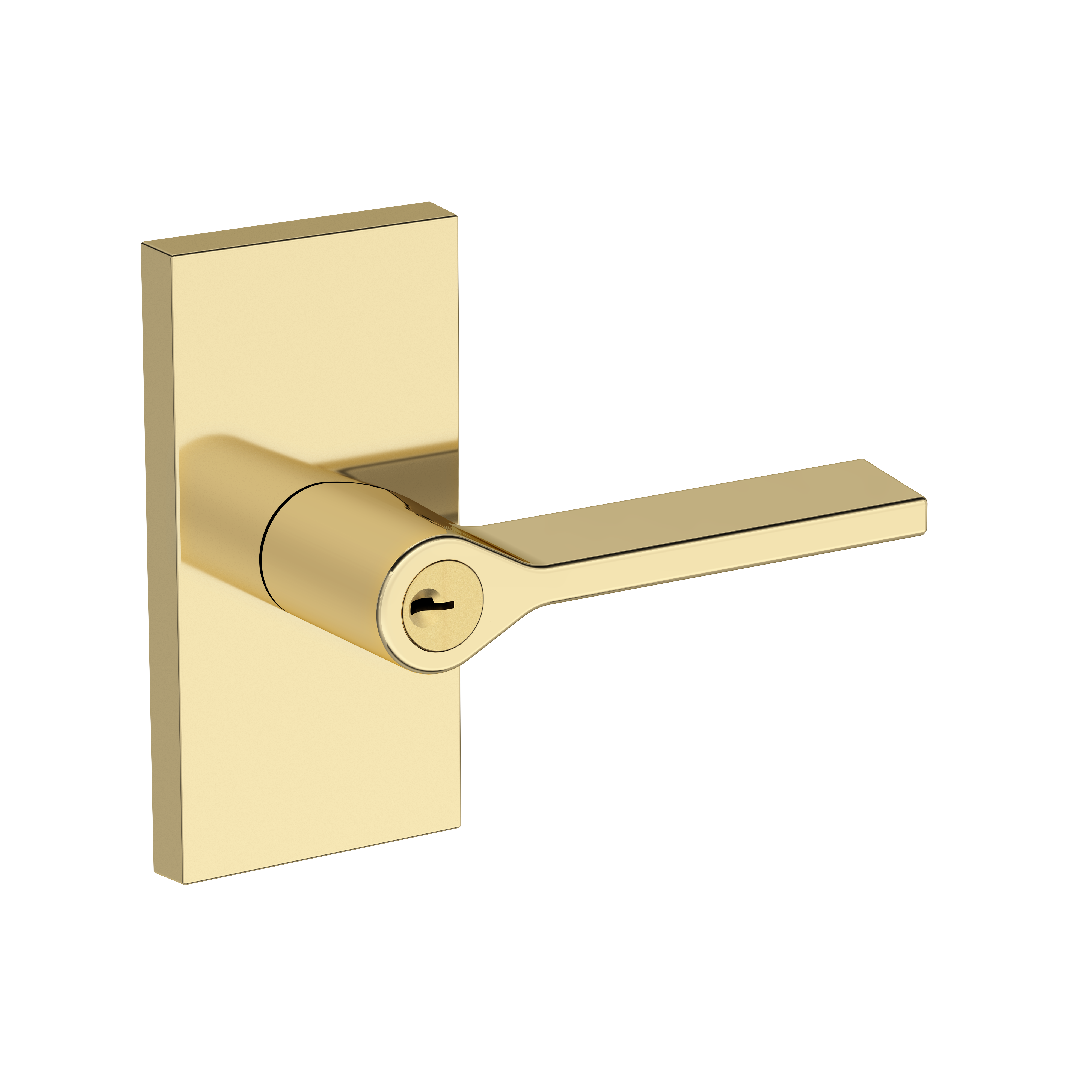 Baldwin Anaheim Hills Lever Set with Contemporary 5" Rose