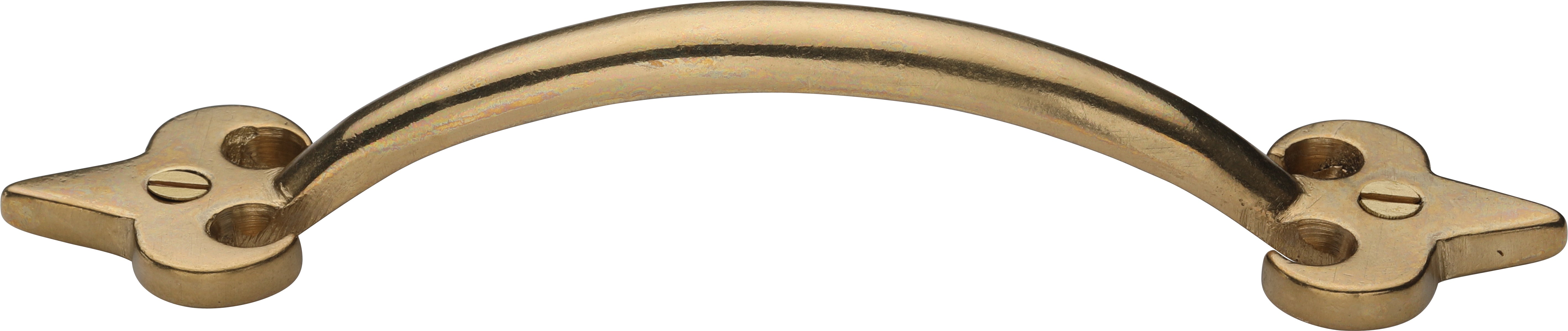 Ashley Norton Bronze Front Mounted Fleur-de-lis Cabinet Pull