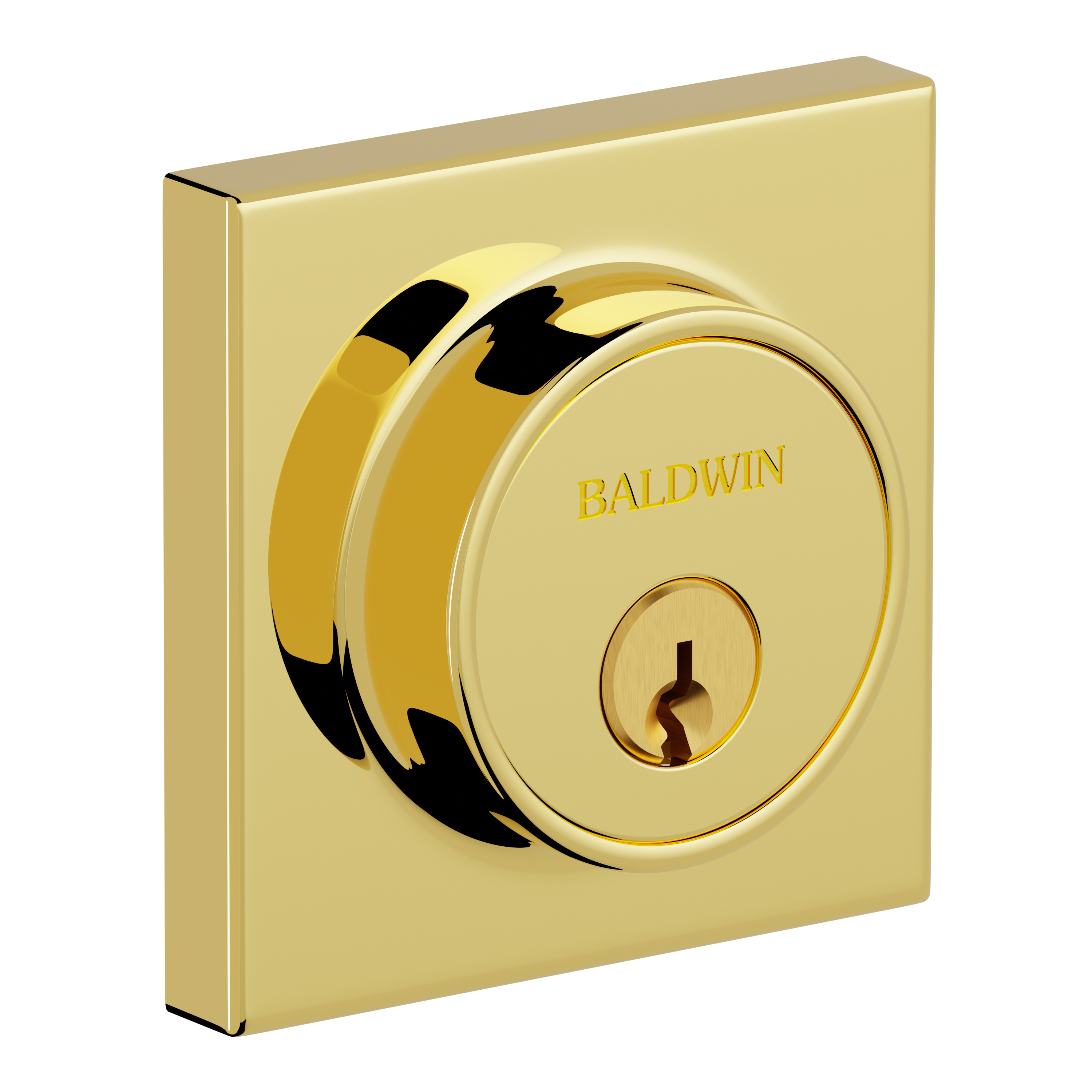 Baldwin 8220LL Gramercy Square Level Deadbolt, Bluetooth + Matter