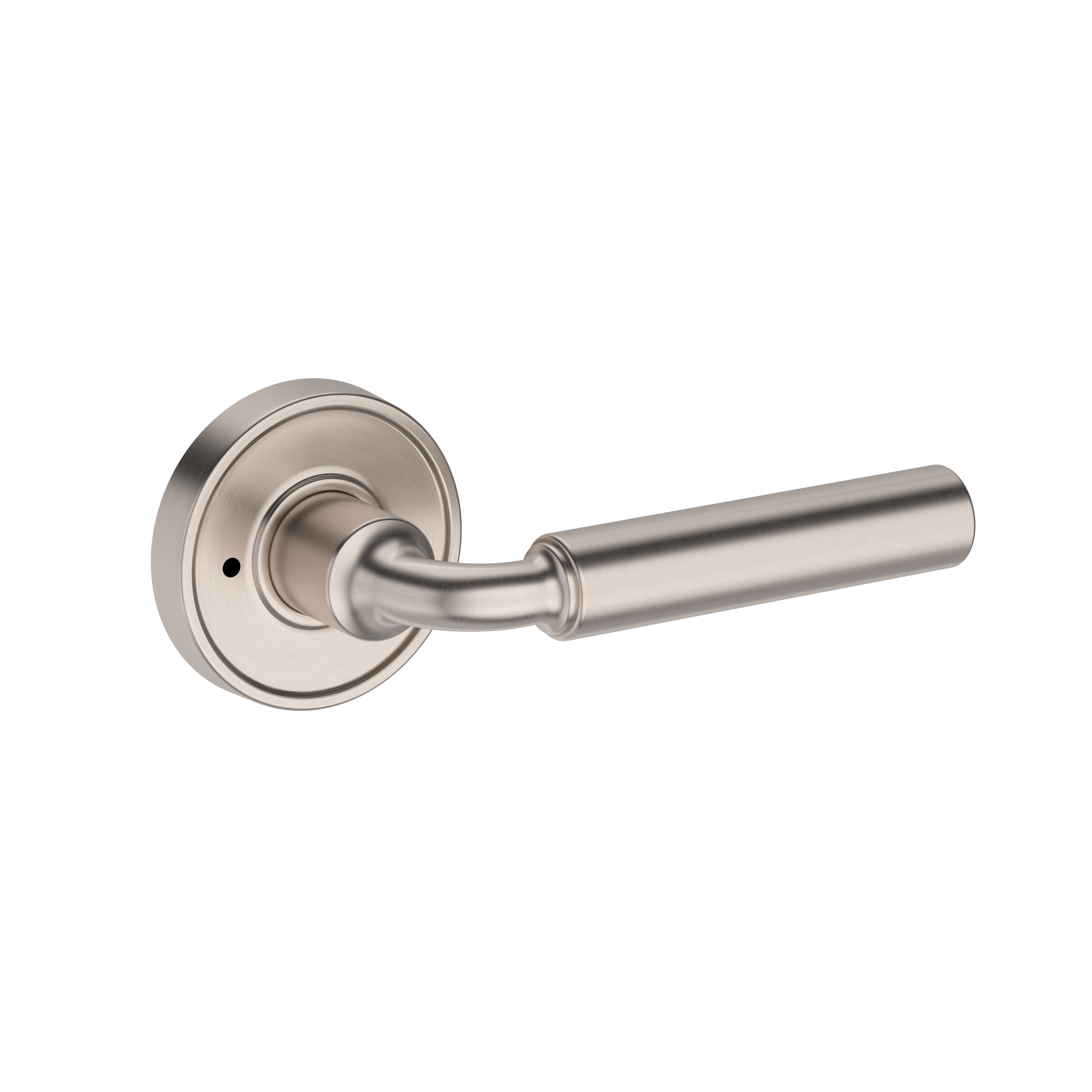 Baldwin La Conner Lever Set with Recessed Round Rose