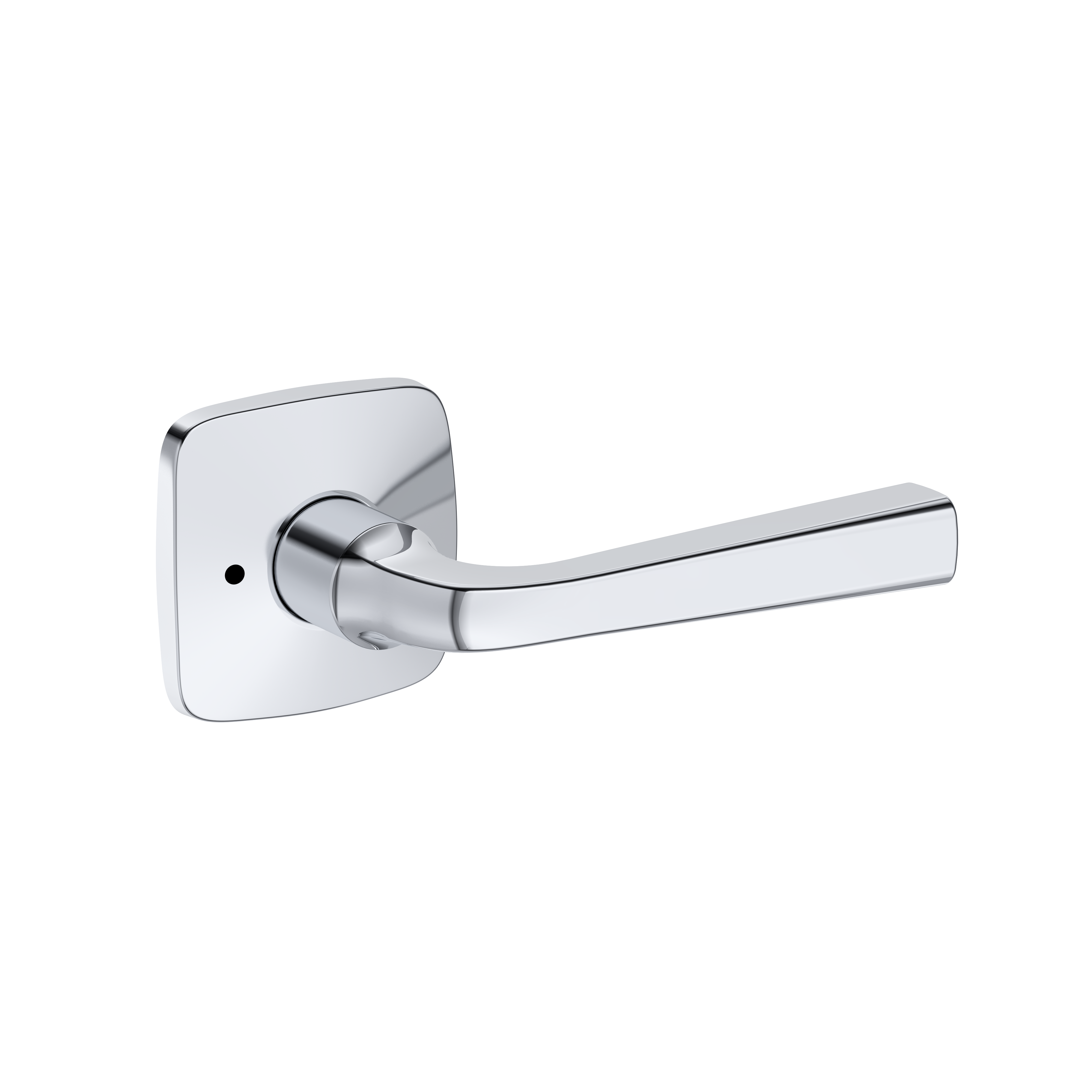 Baldwin Kingvale Lever Set with Soft Square Rose