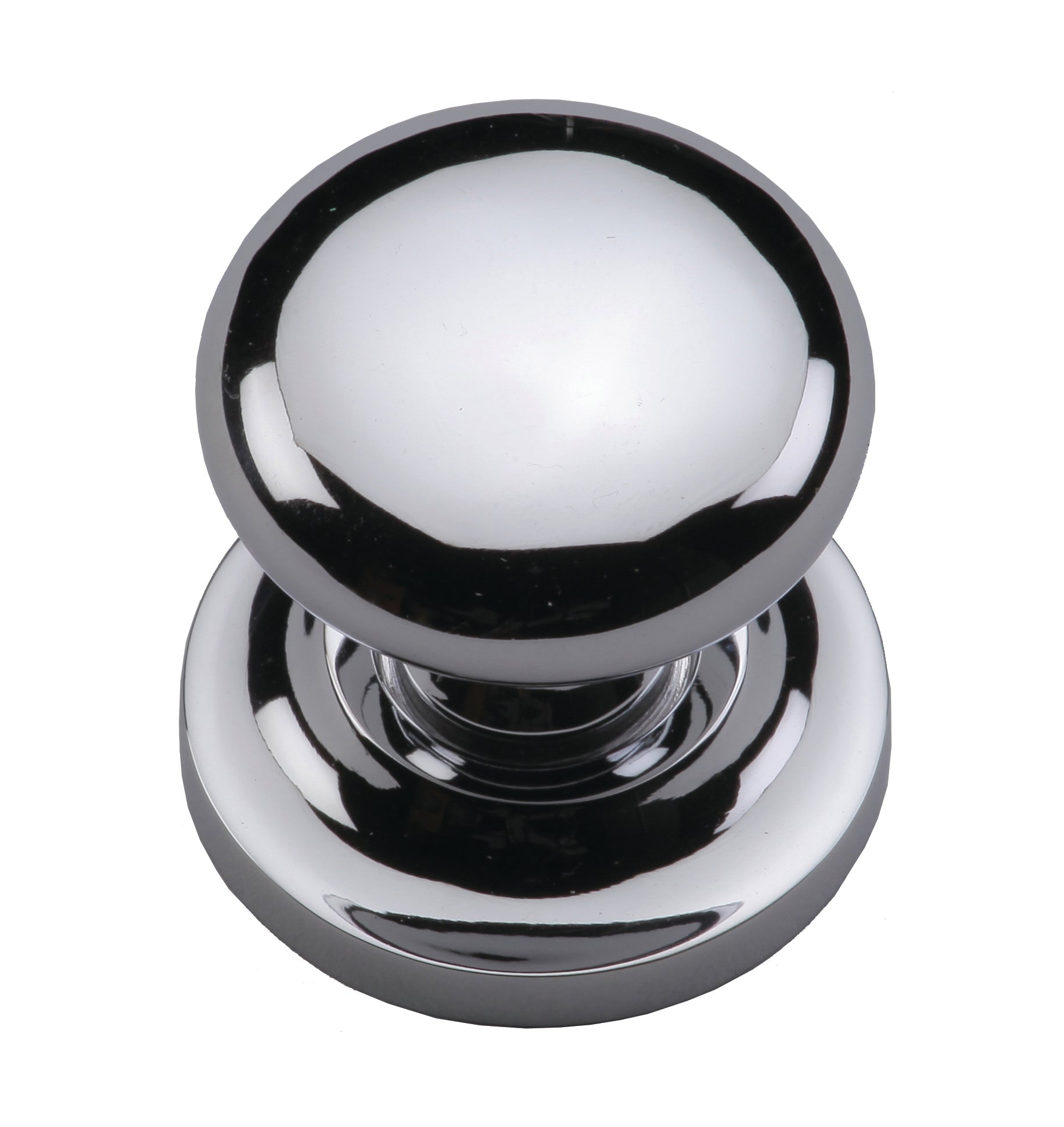 Ashley Norton Round Cabinet Knob on Rose
