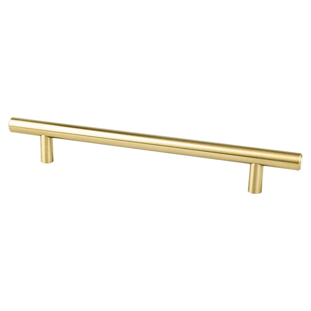 Modern Brushed Gold - 160mm - Tempo Pull by Berenson - New York Hardware