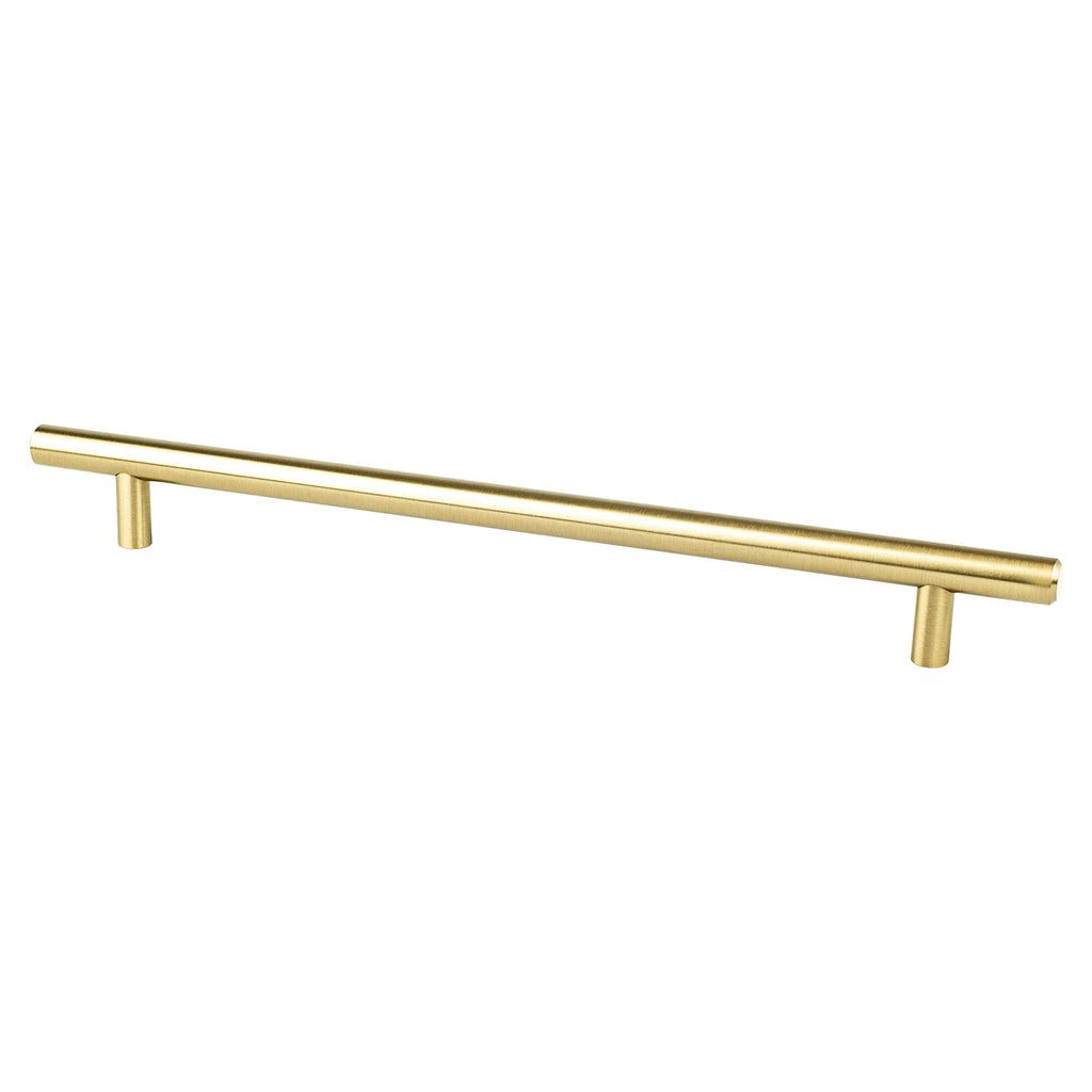 Modern Brushed Gold - 224mm - Tempo Pull by Berenson - New York Hardware