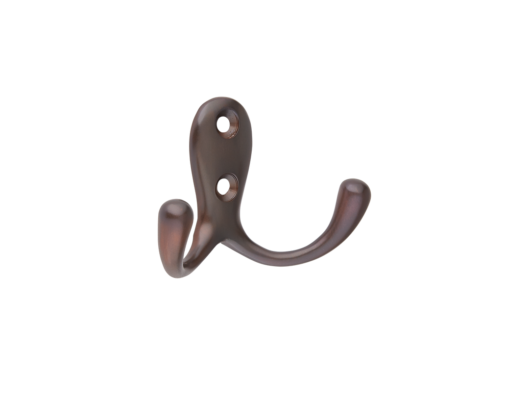 0845 Wardrobe Hook by Armac Martin - 63.5mm - Satin Nickel Plate