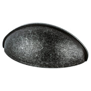 Antique Pewter - 64mm - Advantage Two Cup Pull by Berenson - New York Hardware