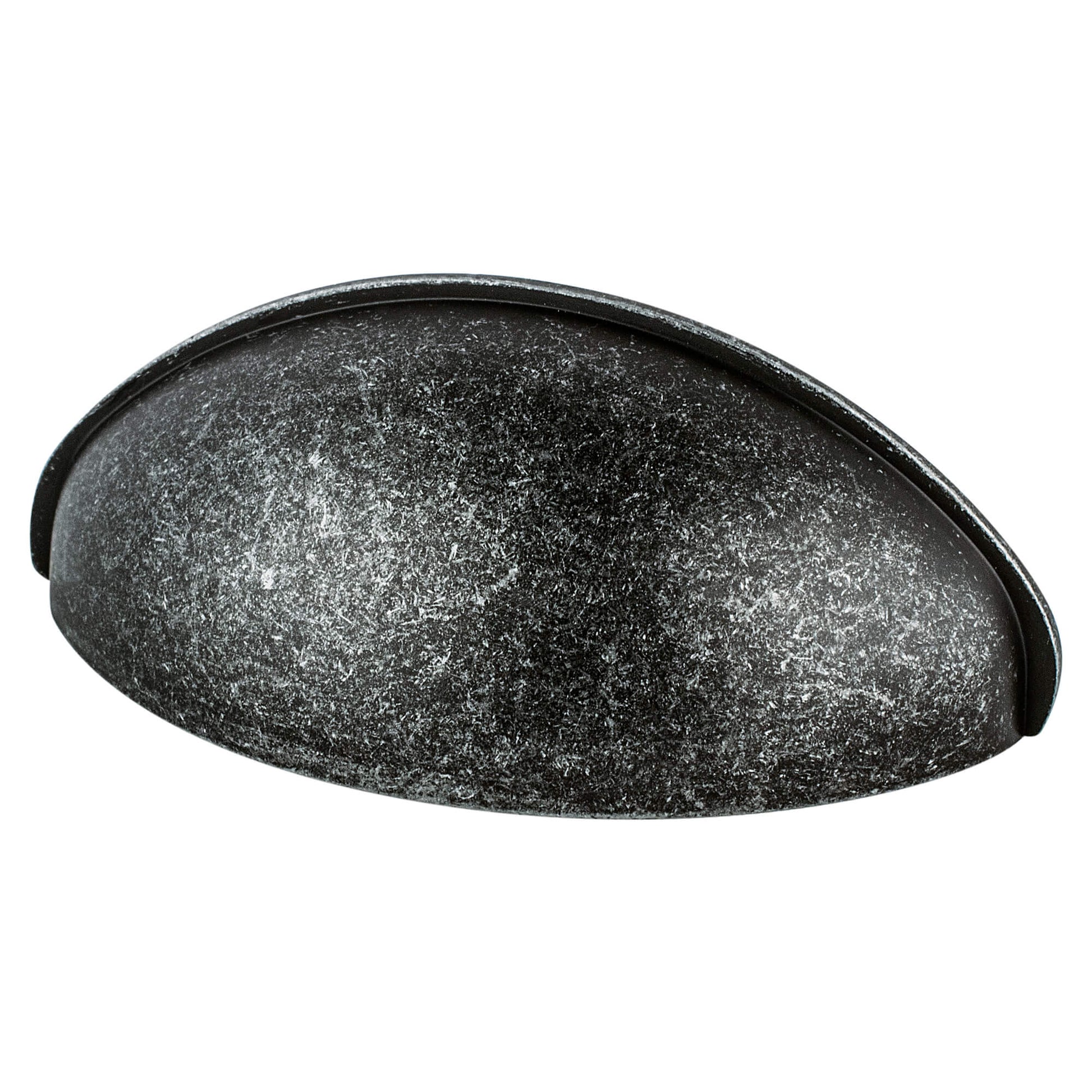 Antique Pewter - 64mm - Advantage Two Cup Pull by Berenson - New York Hardware