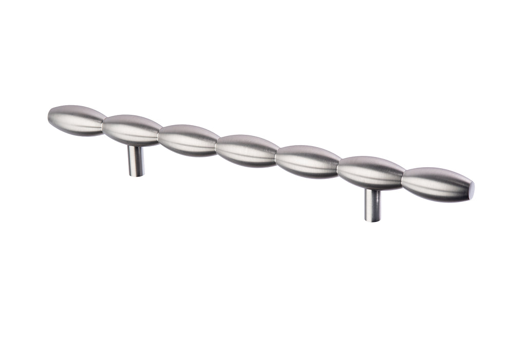 Barrel Pull by Lew's Hardware - 6" - Brushed Nickel - New York Hardware
